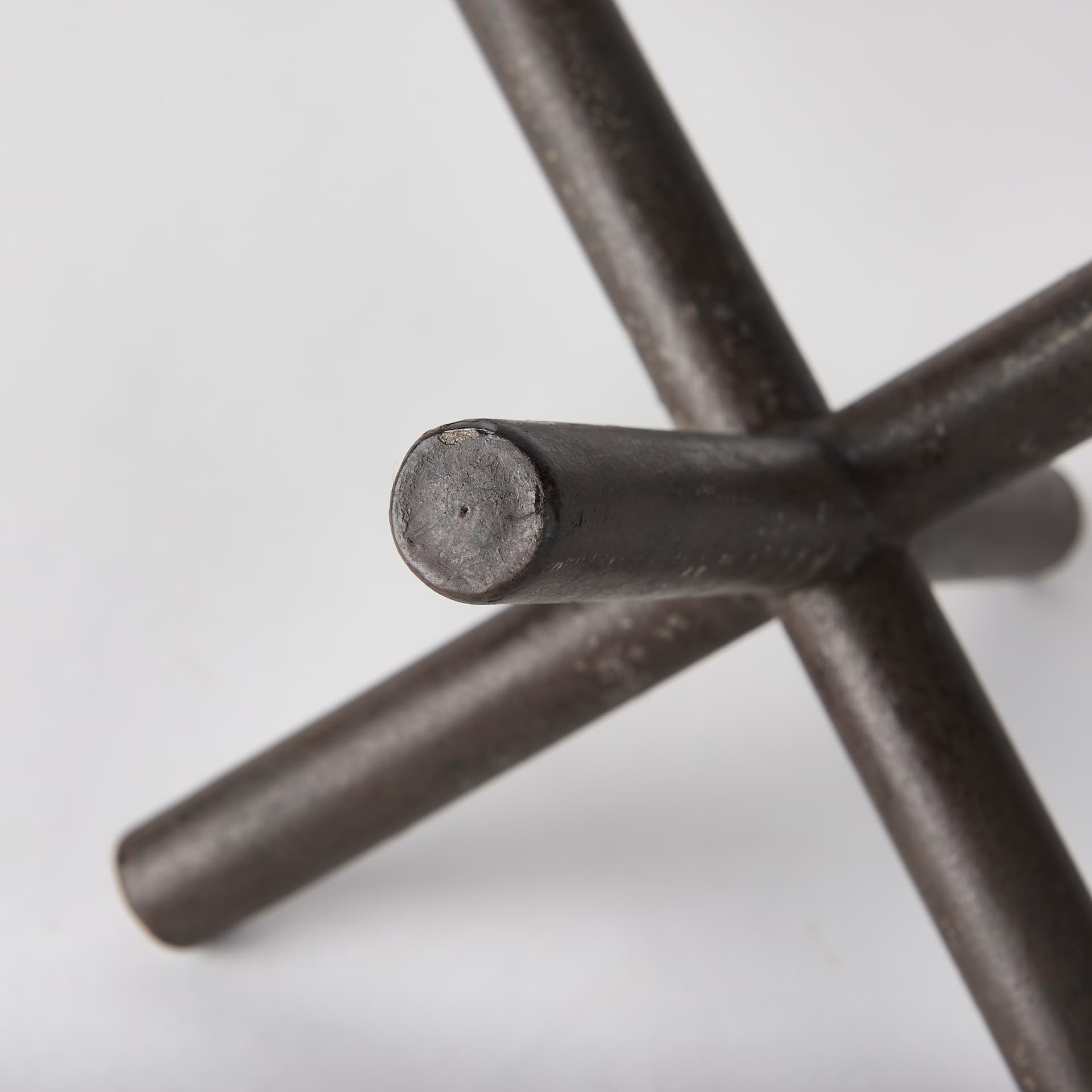 Astericks II (Medium) 8L x 7W Brown Metal Decor Object — product photograph