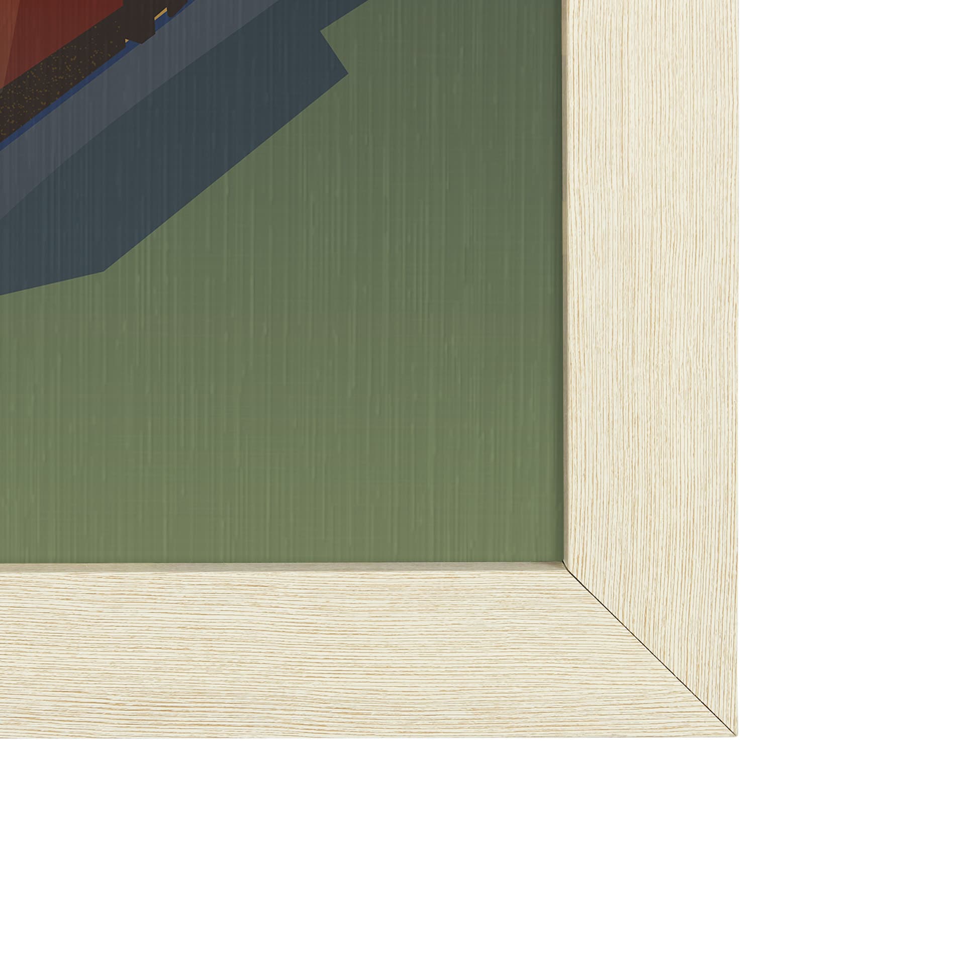 Banff Go Canada (L) by Mercana Studio a Hand Embellished Decograph Framed Art Print — product photograph