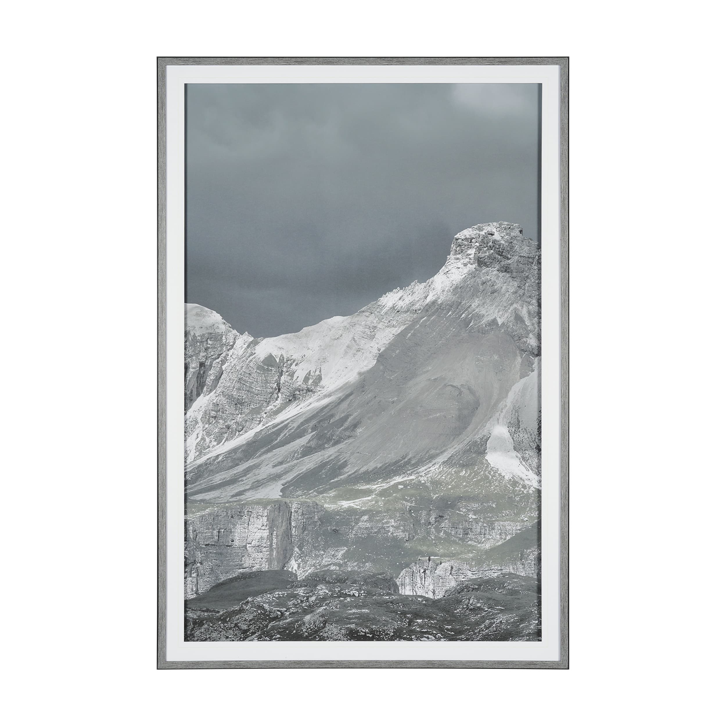 Europe Mountain 1 L by Chris Dunker a Framed Photo Art Print Matted under Glass — product photograph