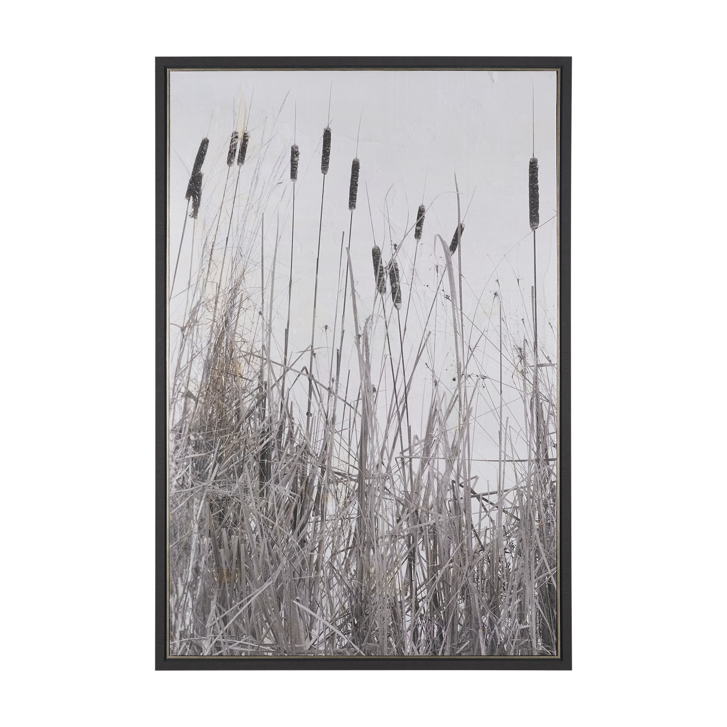 Kate Rushes I by Deborah Revell Hand-Embellished Textured Framed Canvas Artwork — product photograph