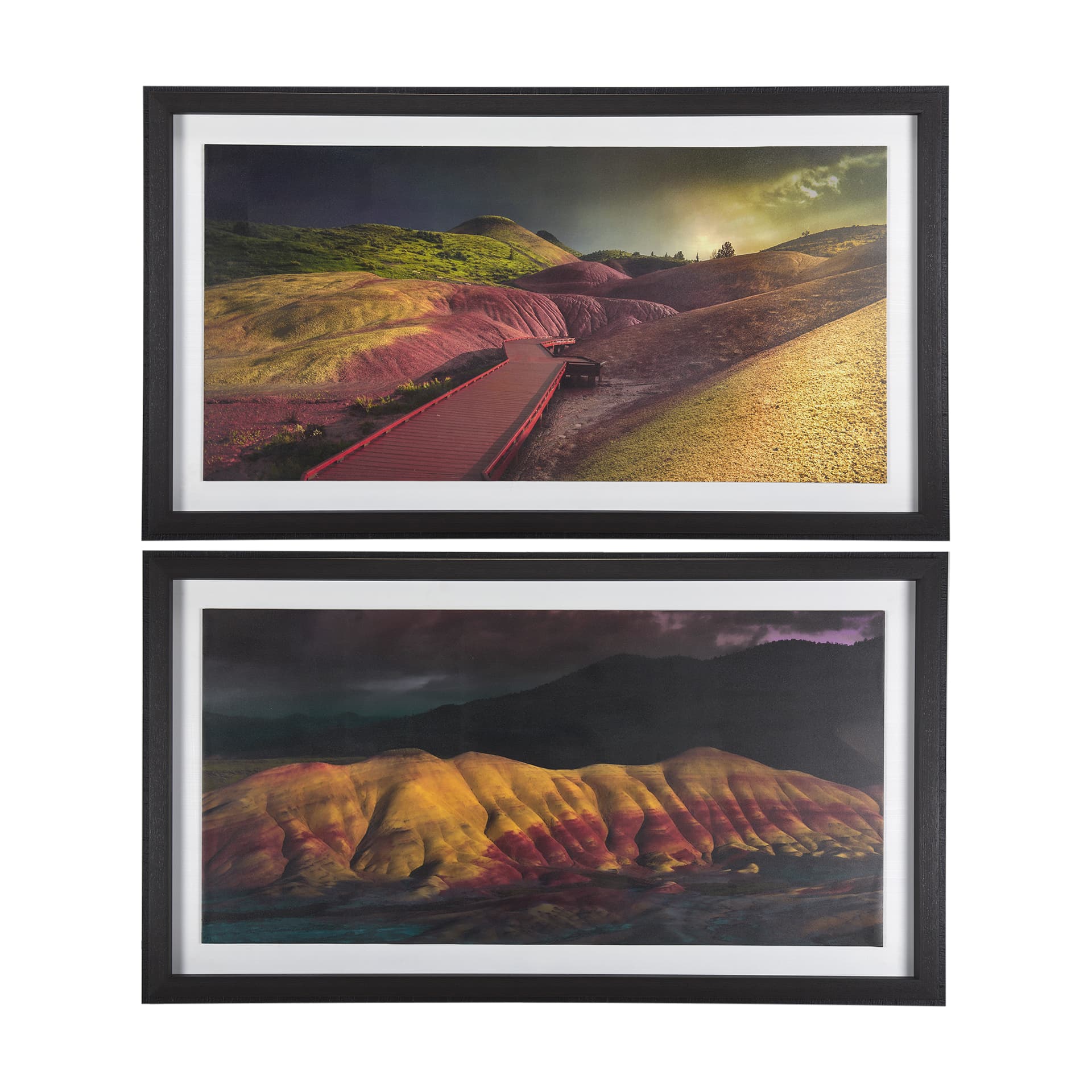 John Day II by Chad Mackay a Hand Embellished Textured Framed Photo Art Print — product photograph