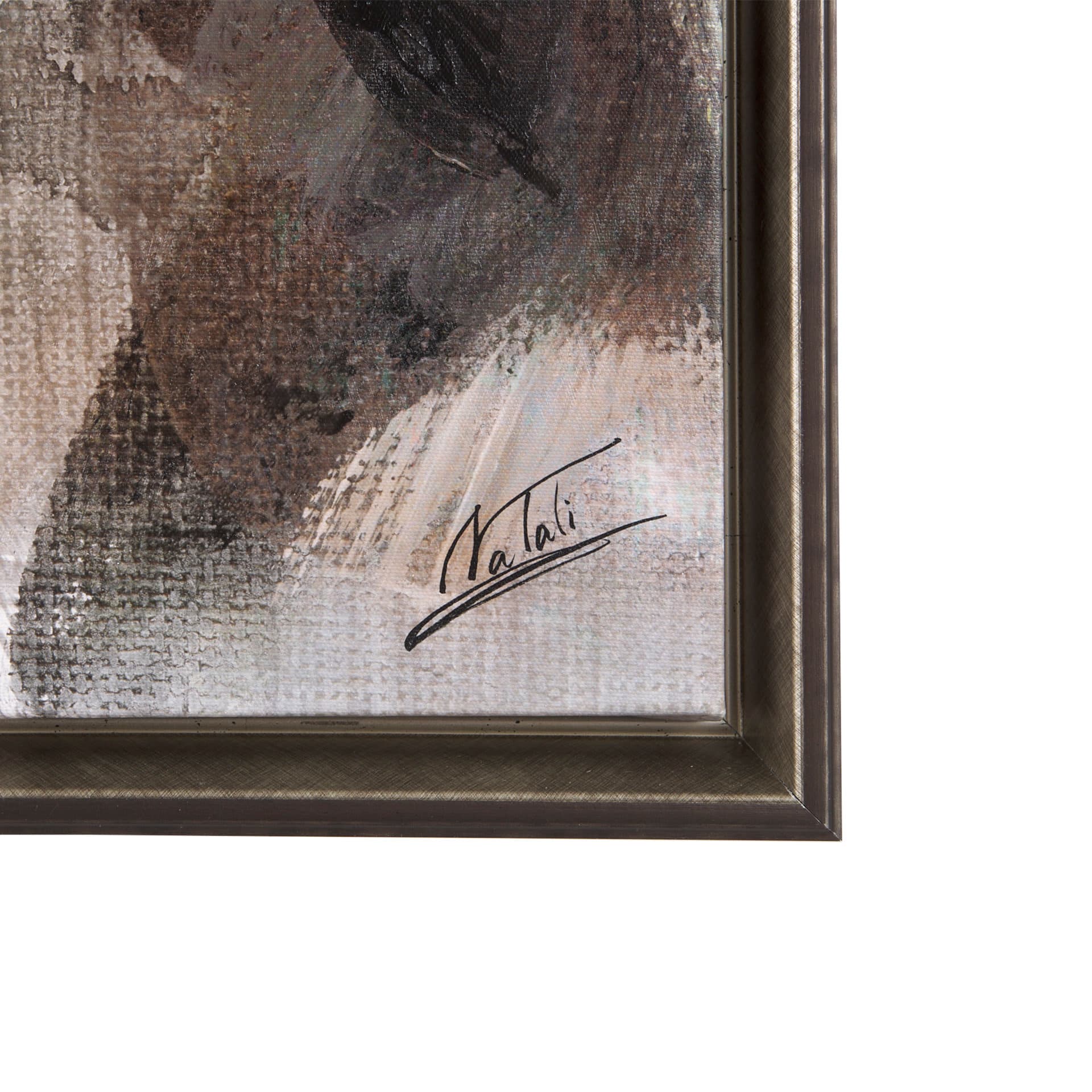 Unity VI Woman (FL) by Mercana Studio a Hand Embellished Textured Framed Canvas — product photograph