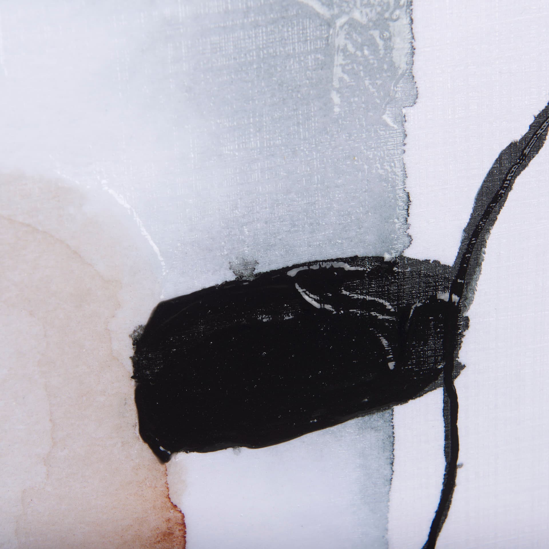 A Cloudy Afternoon III by Mercana Studio a Hand Embellished Textured Framed Art Print — product photograph