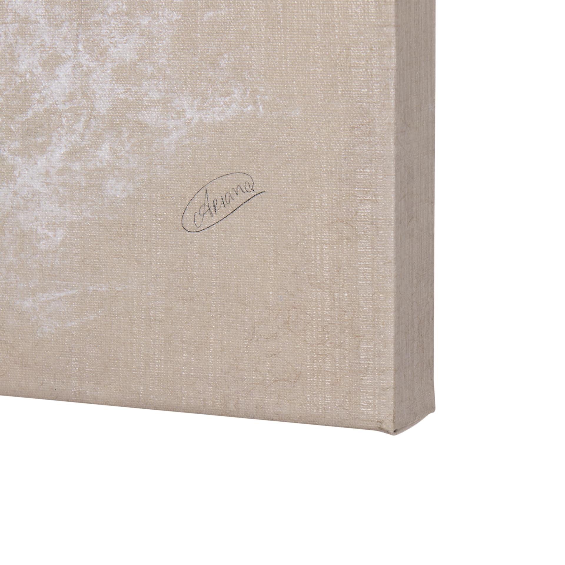 Sketch of animal V (Goat) by Mercana Studio a Hand Embellished Textured Canvas — product photograph