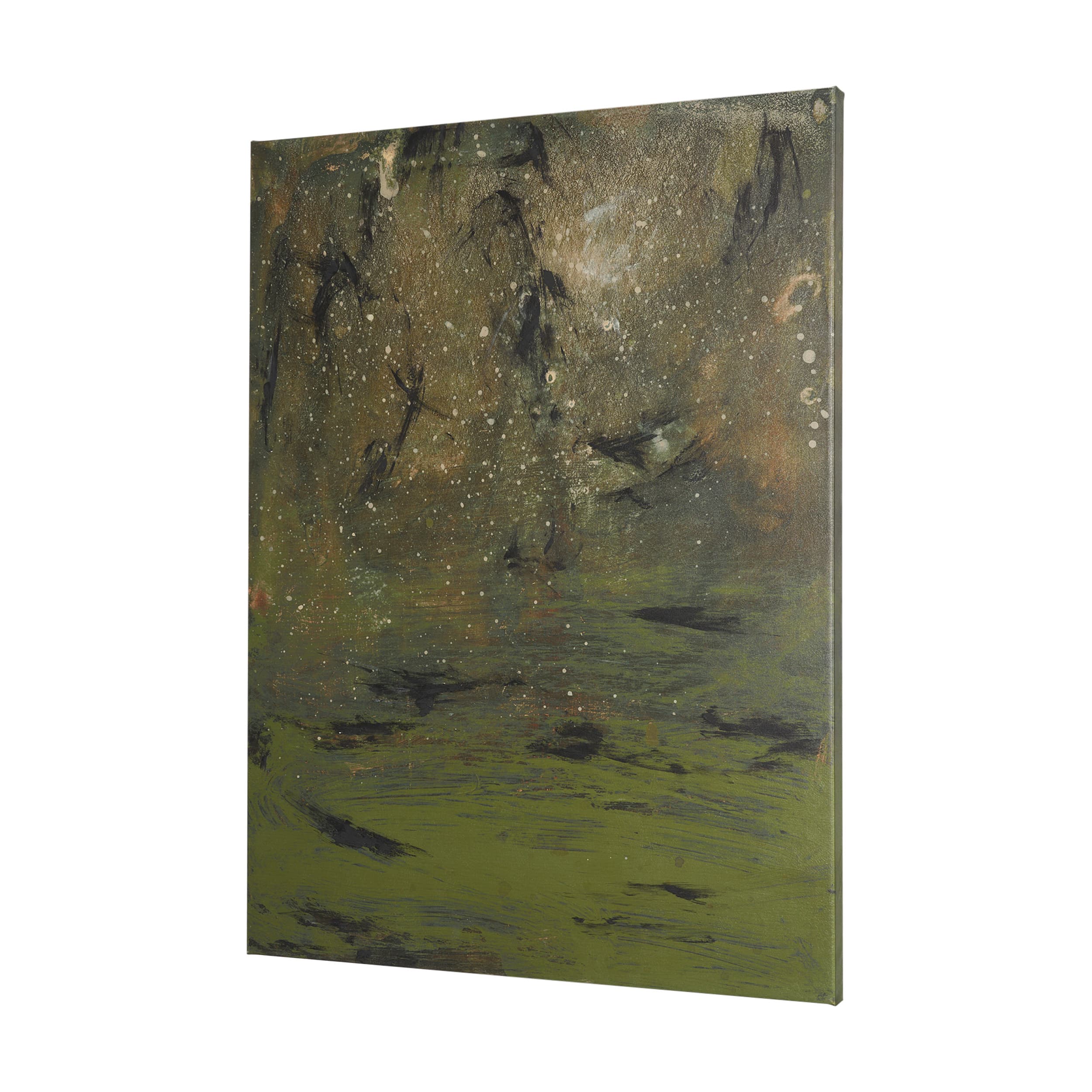 Subtle Stirring by Mercana Studio Hand-Embellished Textured Canvas — product photograph