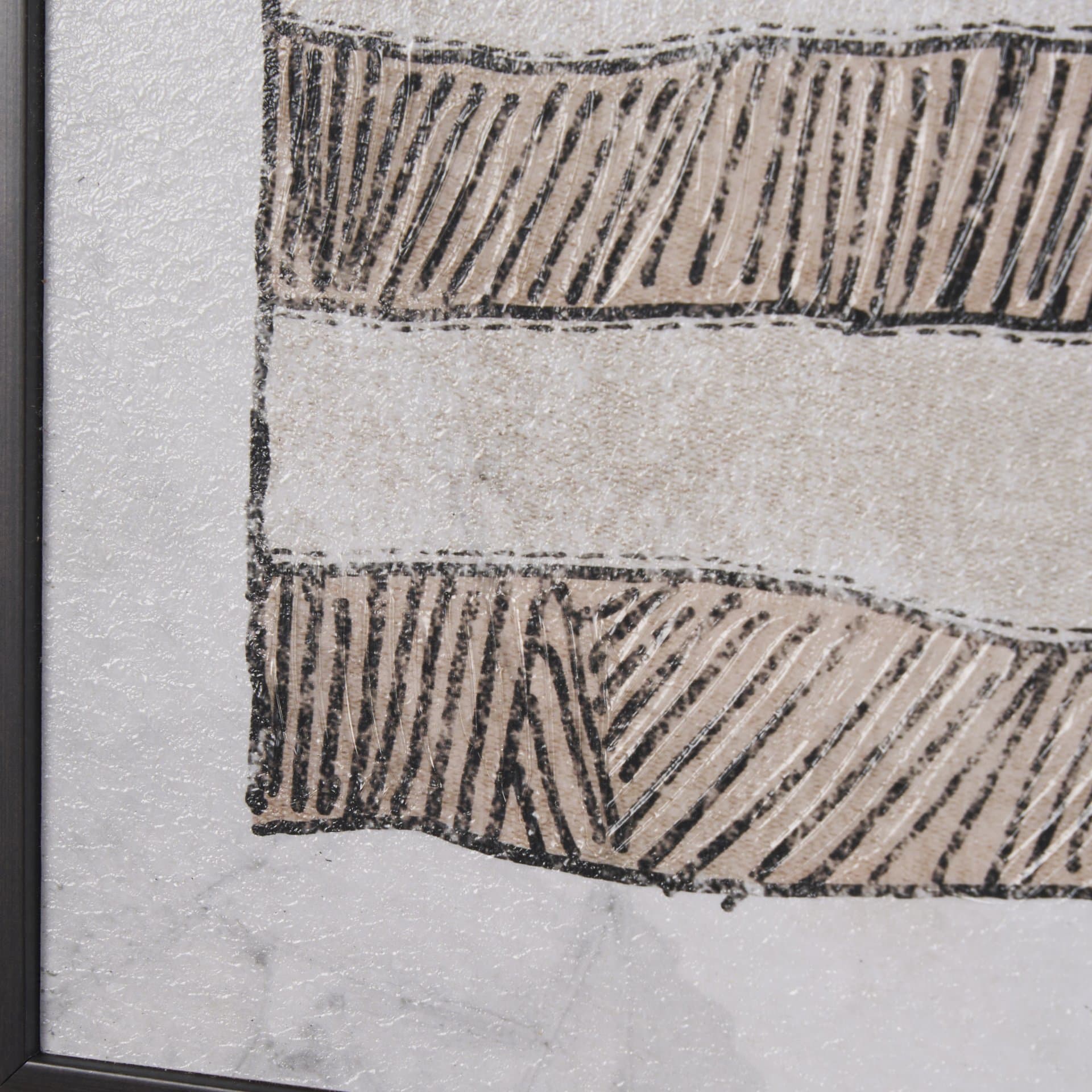 USA Flag by Mercana Studio a Hand Embellished Framed Art Print — product photograph