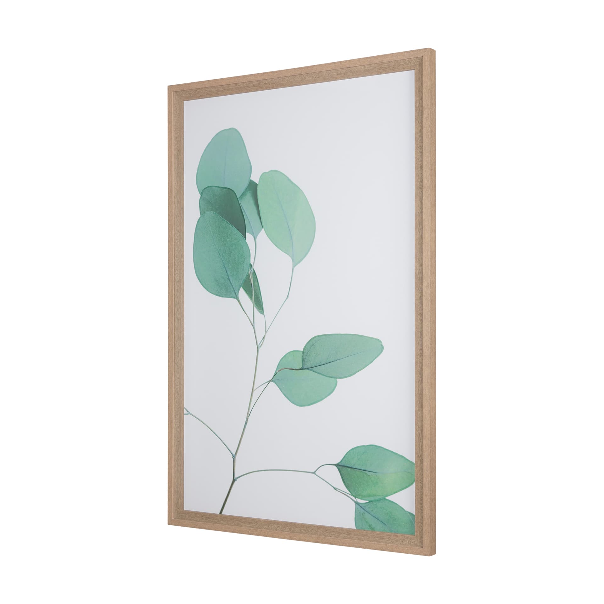 Nature Calm Lull by Mercana Studio a Hand Embellished Textured Framed Art Print Matted under Glass — product photograph