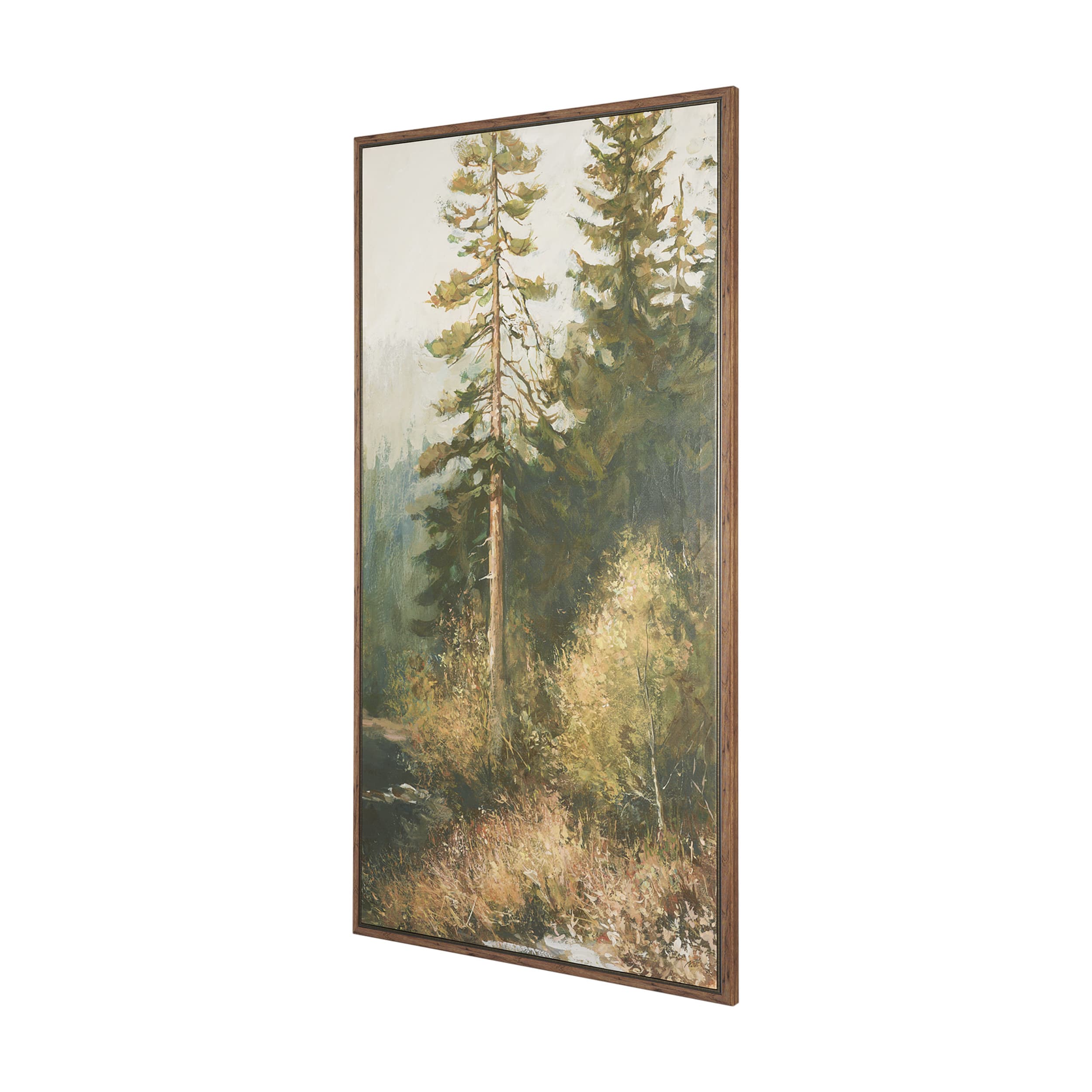 Heart of the Forest III by Mercana Studio Hand-Embellished Textured Framed Canvas Artwork — product photograph