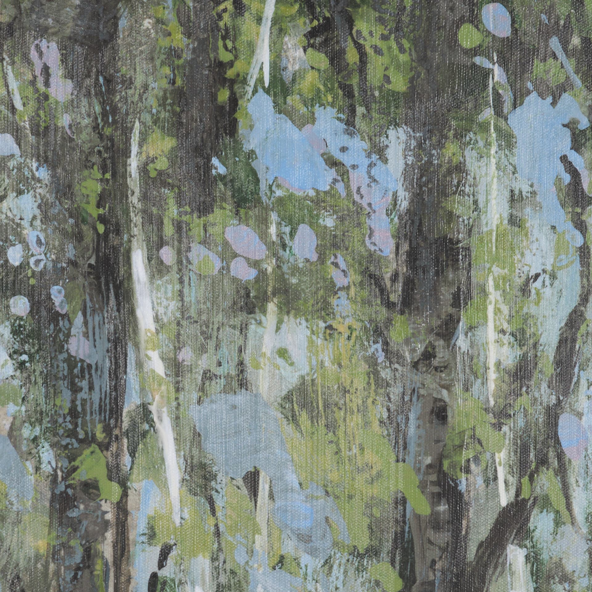 Summer Garden II by Mercana Studio Hand-Embellished Textured Framed Canvas Artwork — product photograph