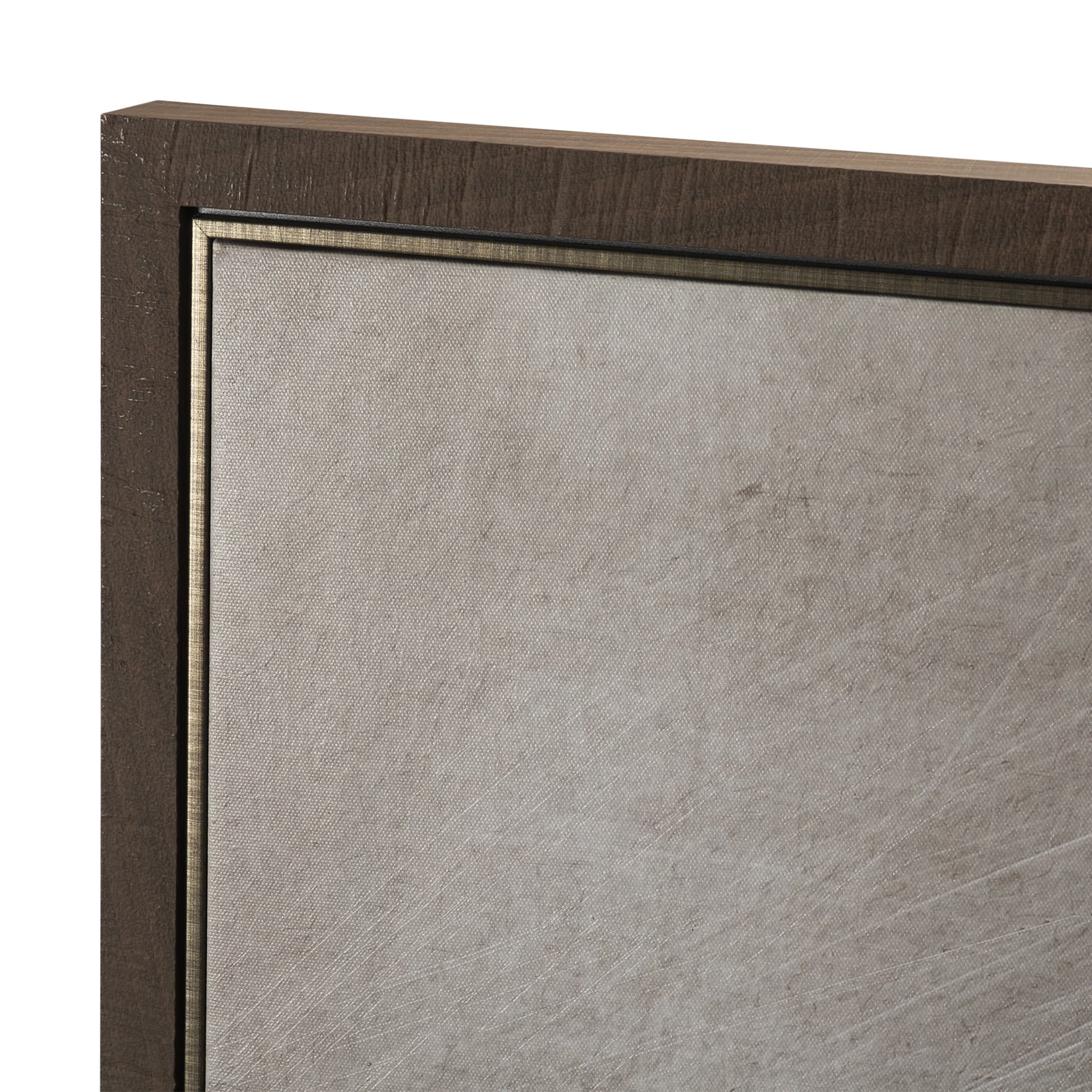 Alma - Metal Brushes II by Mercana Studio a Hand Embellished Textured Framed Canvas — product photograph