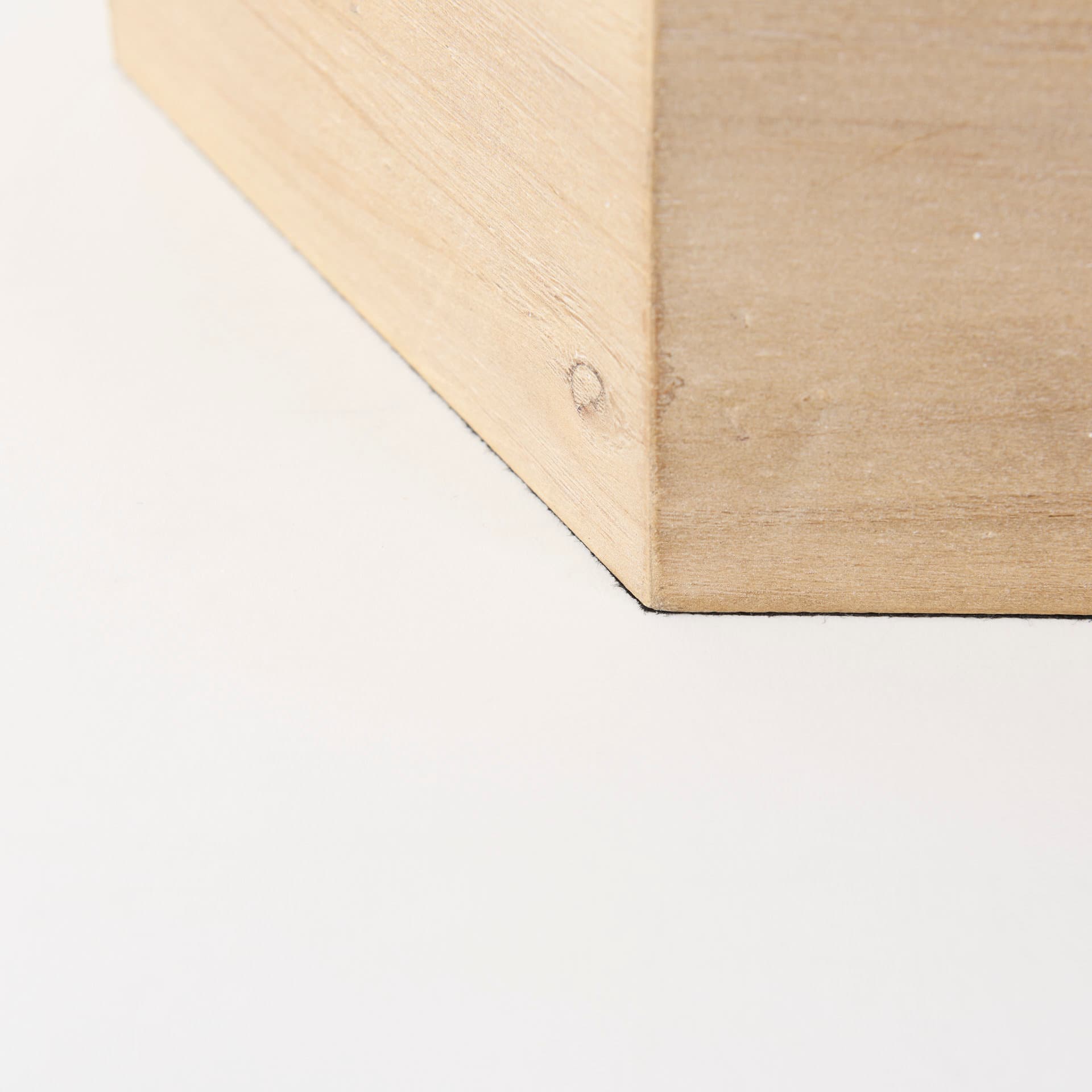 Elyse (Set of 2) 14L x 12W Brown Wooden Hexagonal Boxes — product photograph