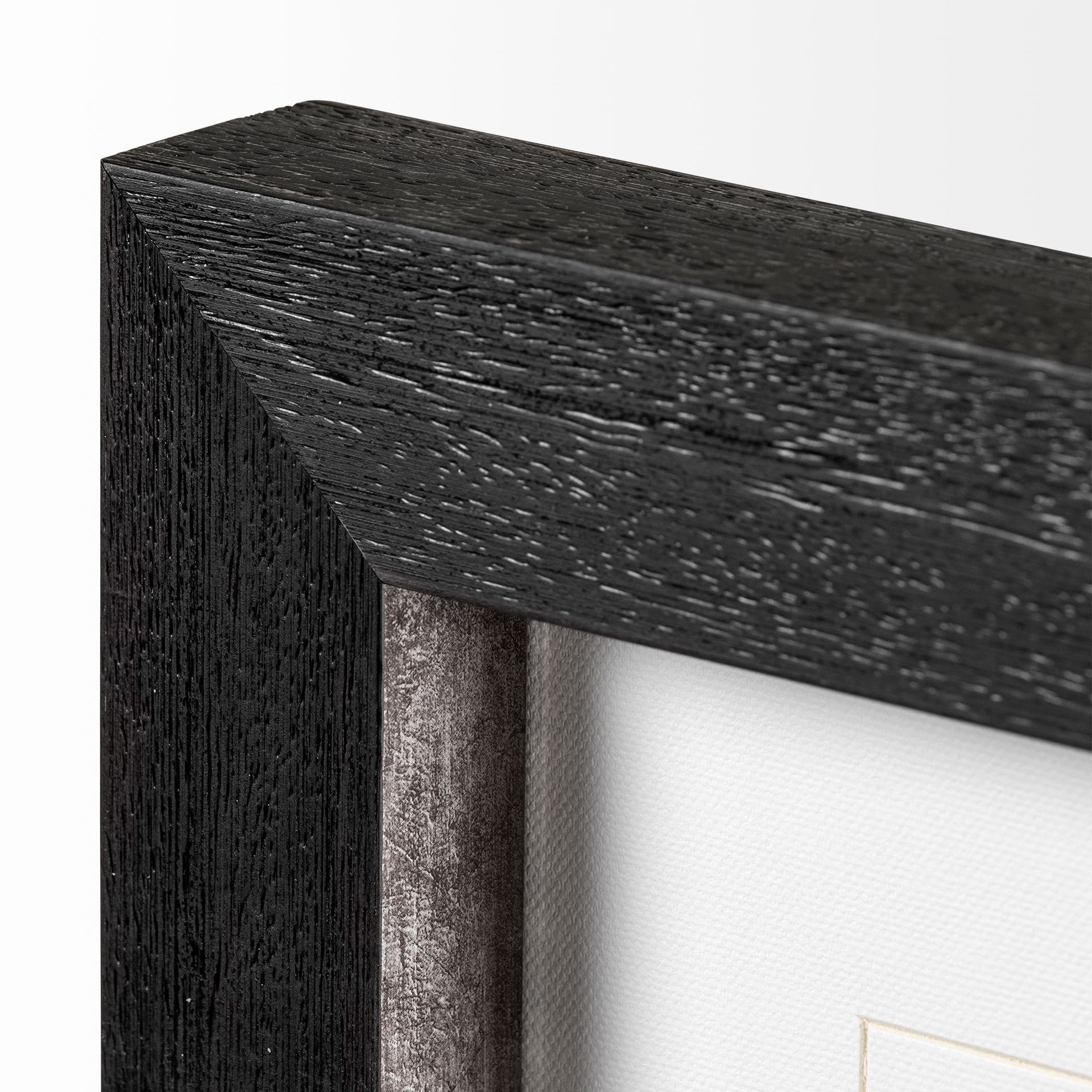 Pacific North West Tree Sketch III Melissa Wang Hand Embellished Framed Art Print Matted under Glass — product photograph