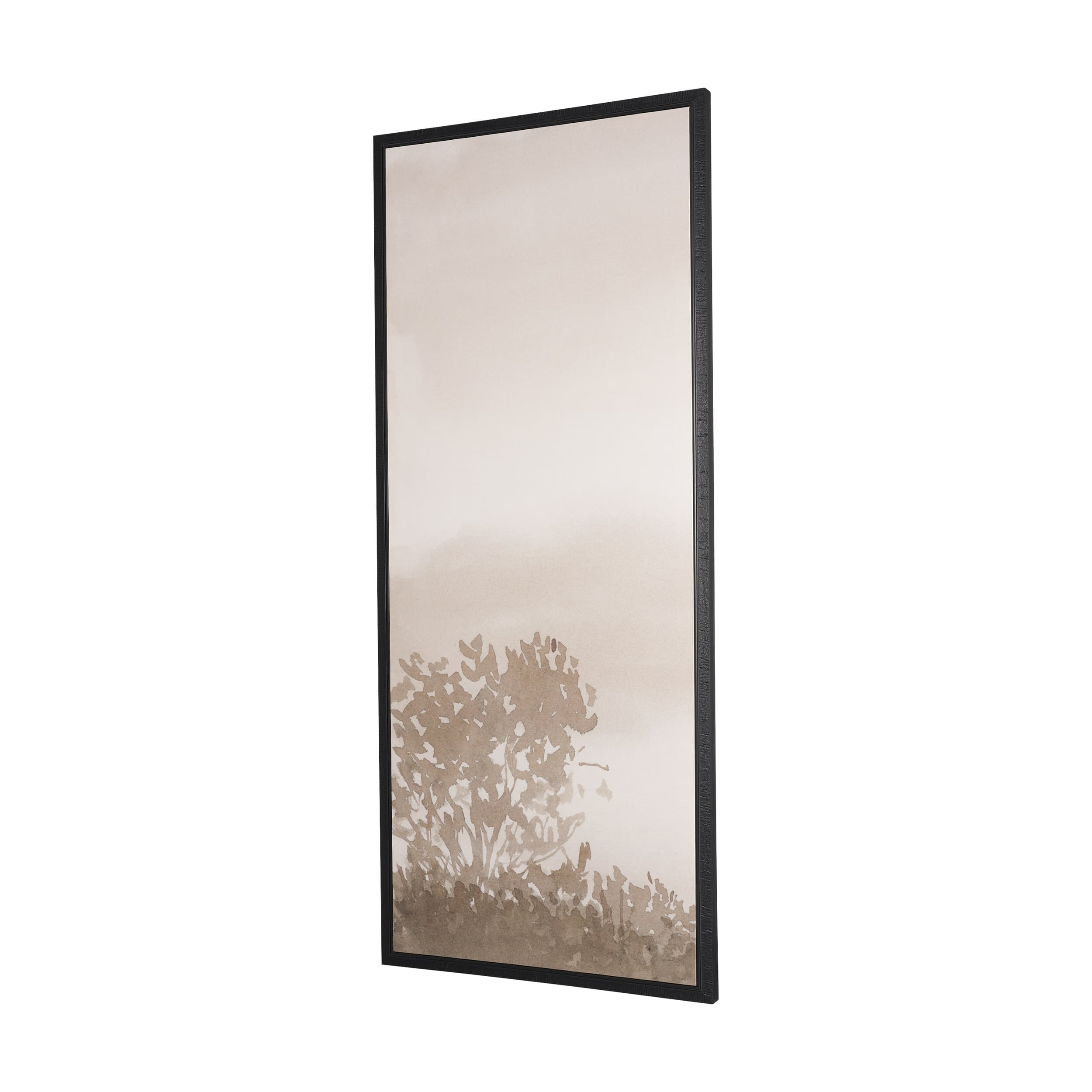 Lowland Fog A by Mercana Studio Hand-Embellished Textured Framed Canvas Artwork — product photograph