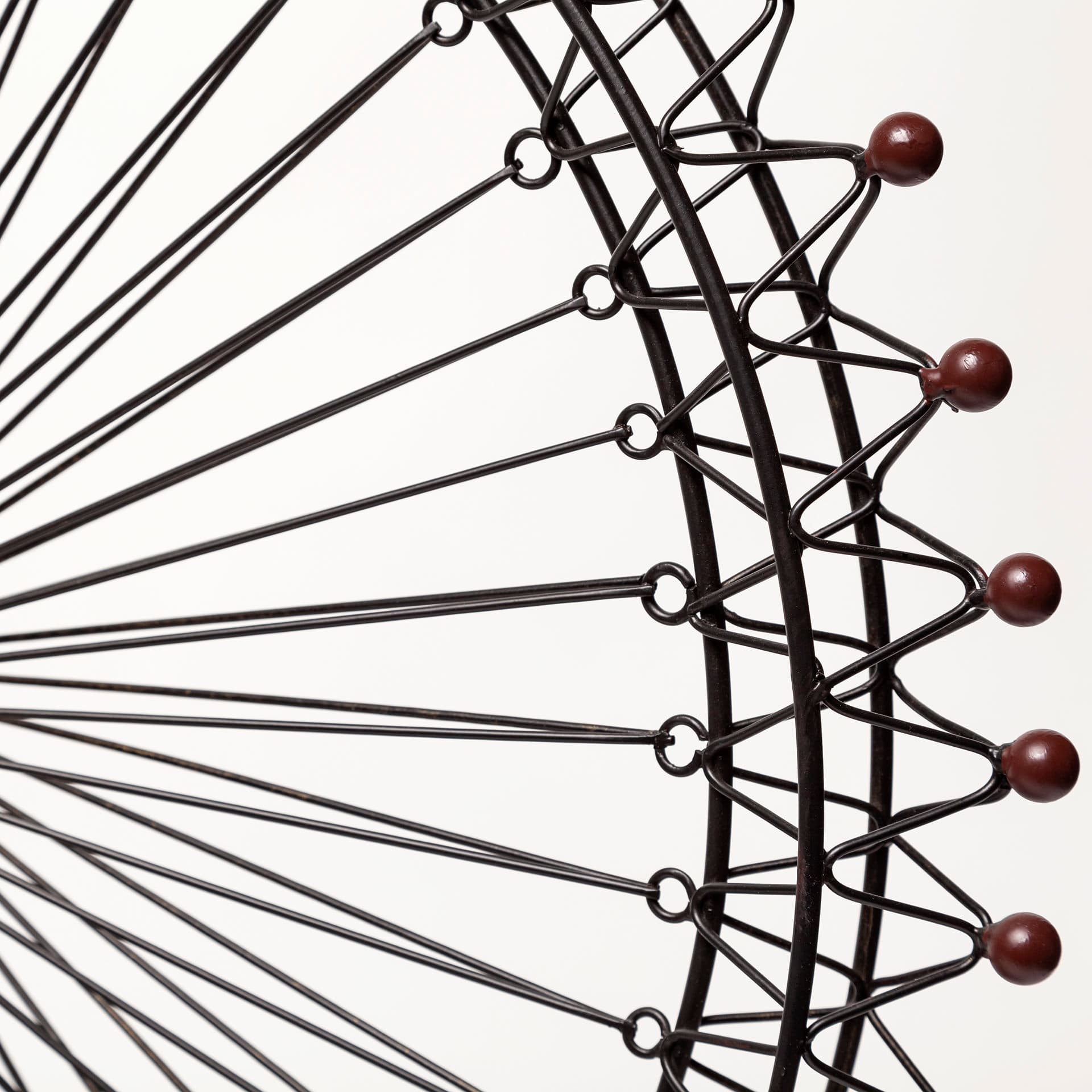 London Eye 3L x 25W Black Metal London Eye Replica — product photograph
