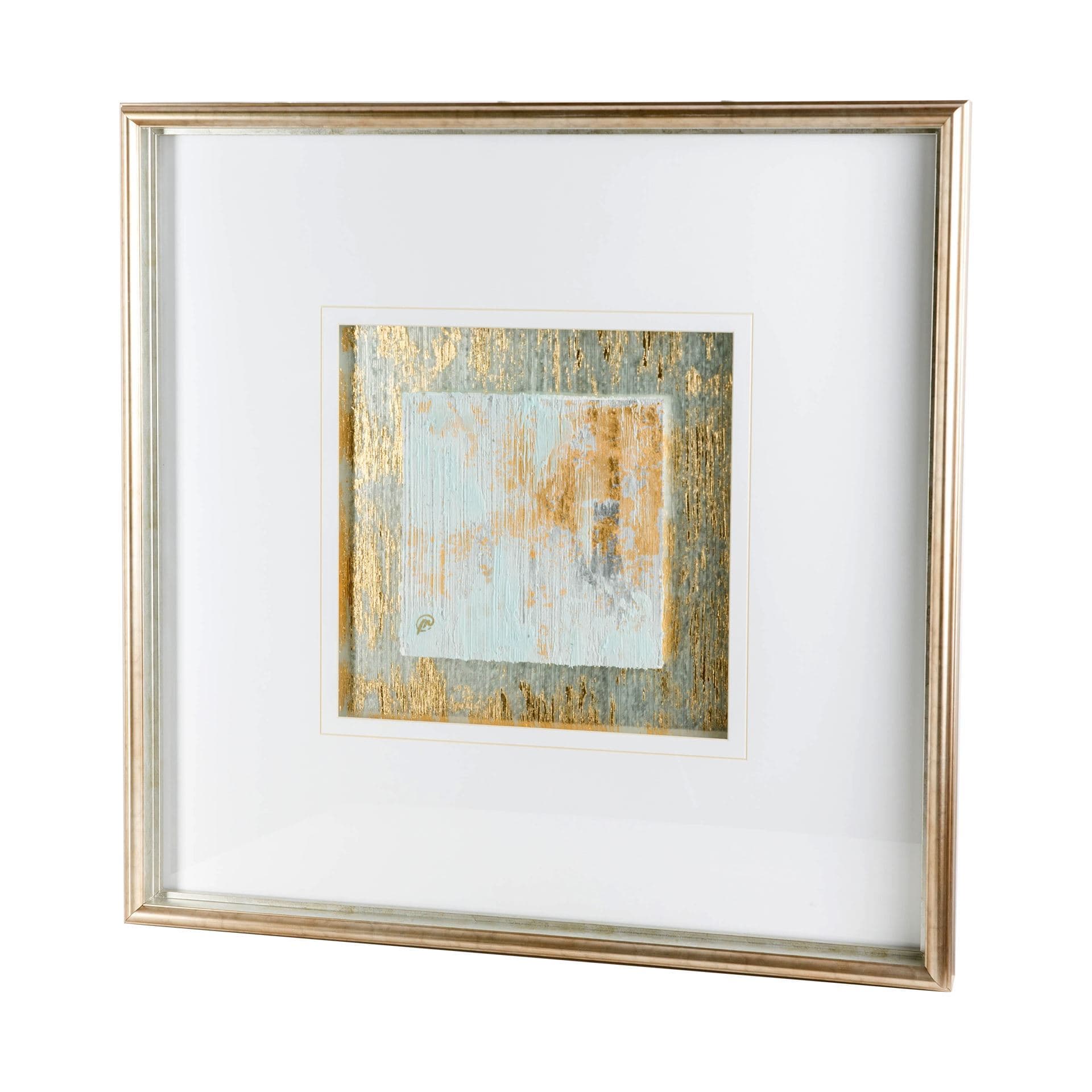 Spring Showers II by Studio M a handmade Original Framed Artwork under Glass — product photograph