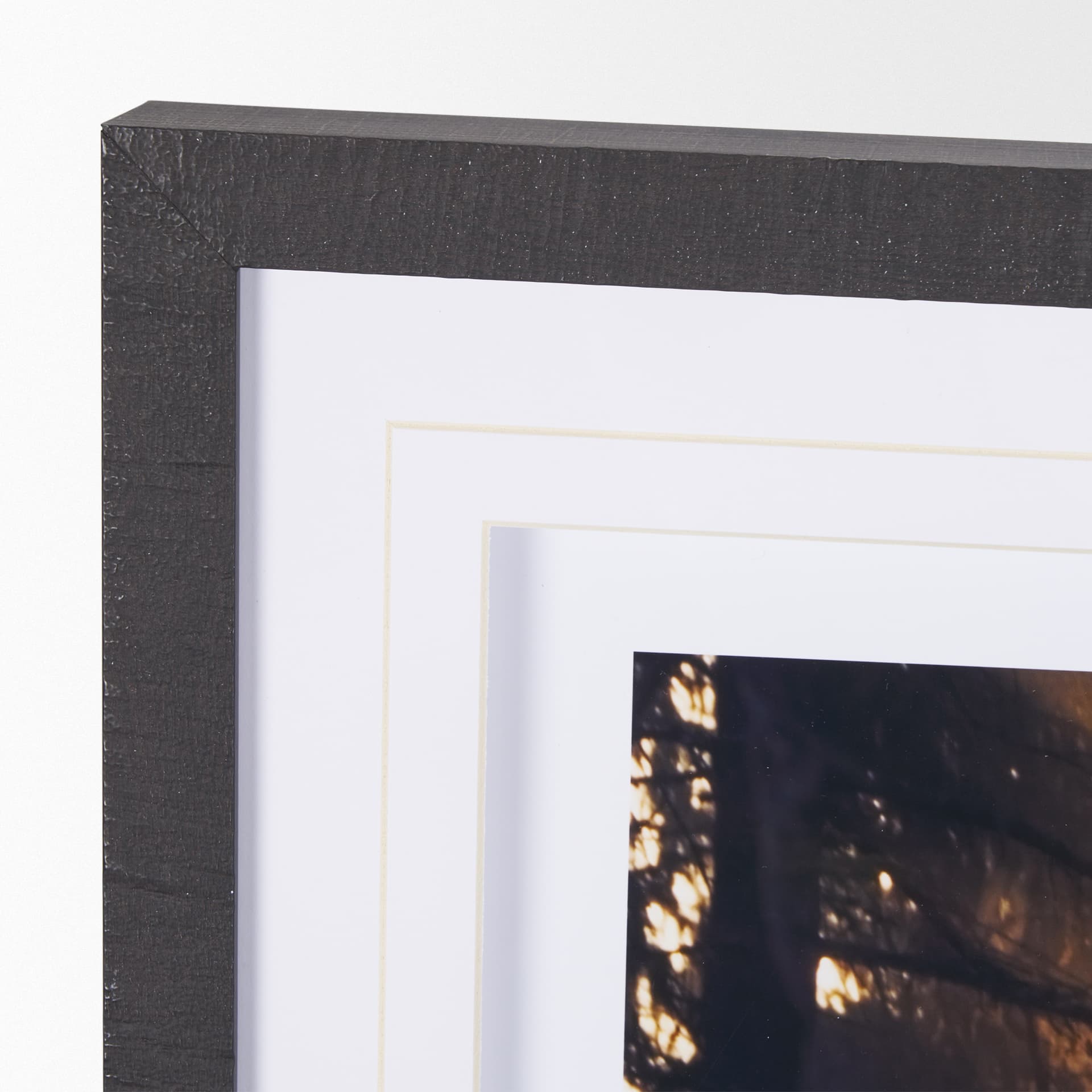 Woodland Glow by Andreas Stridsberg a Hand Embelished Textured Framed Art Photo Matted under Glass — product photograph