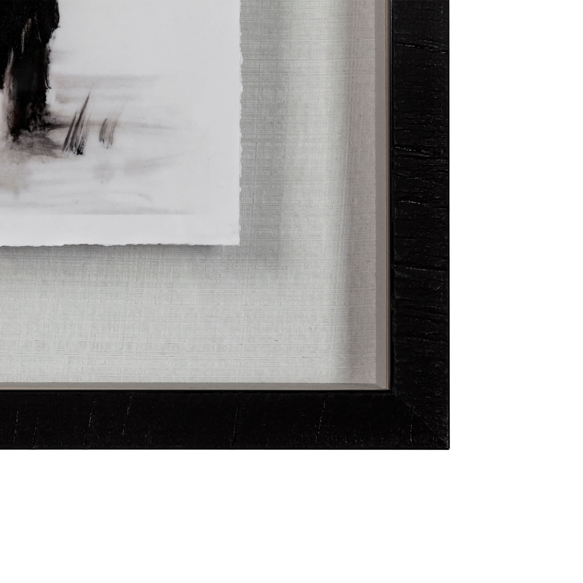 Standing Around I by Ethan Harper a Hand Embellished Textured Framed Photo Art Print Matted under Gl — product photograph