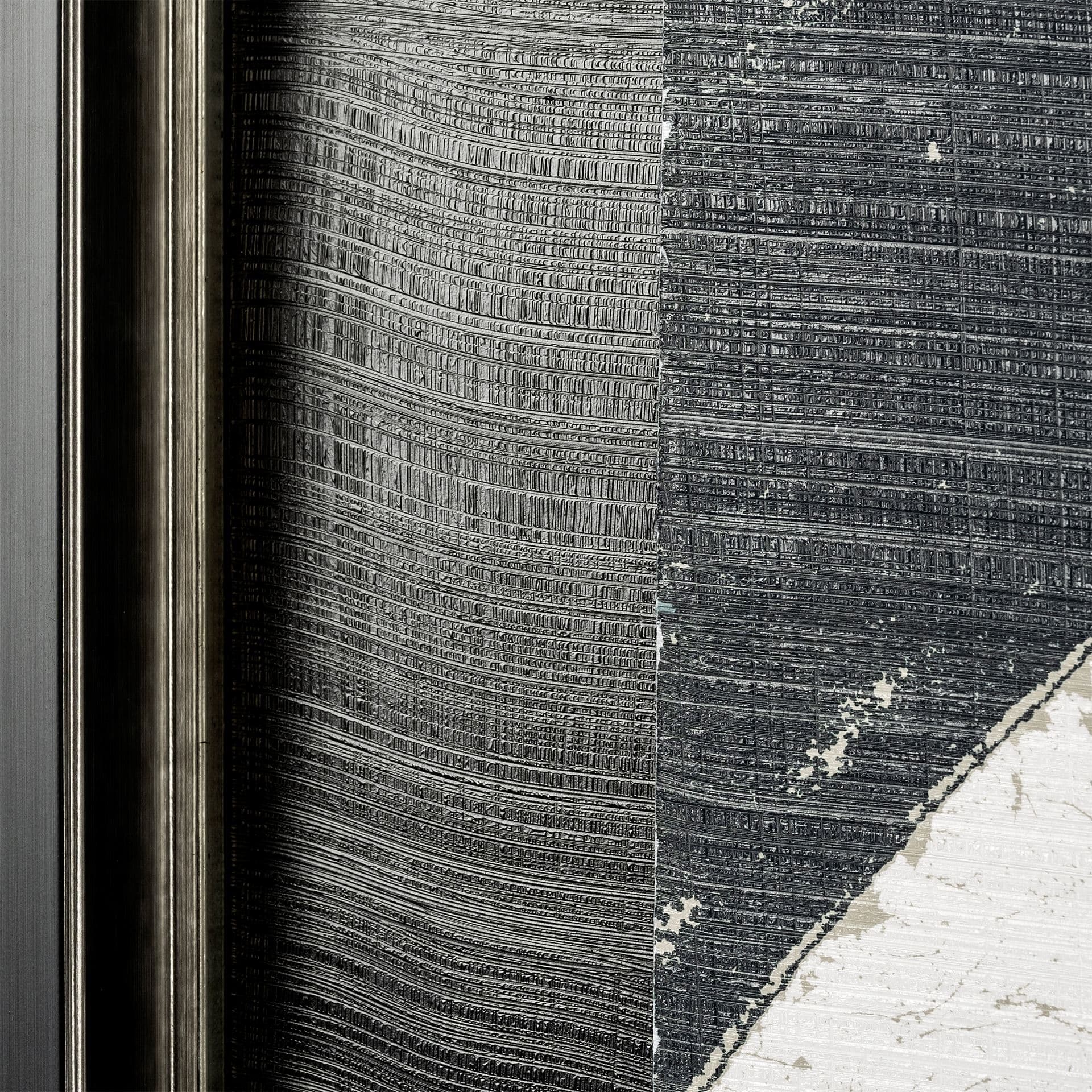Value Collector 8 by Mercana Studio a Hand Embellished Textured Framed Art Print — product photograph