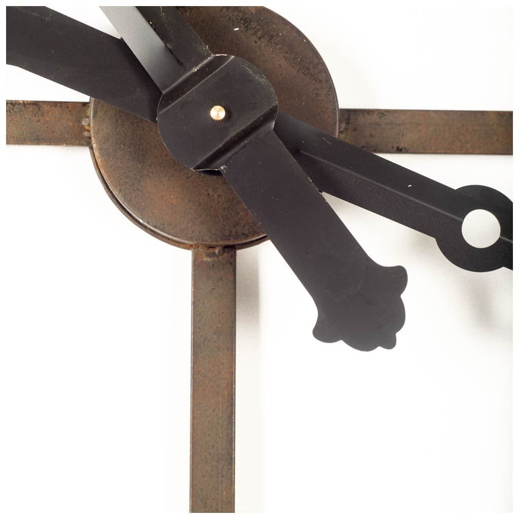 Pender 50" Round Giant Oversized Industrial Wall Clock — product photograph