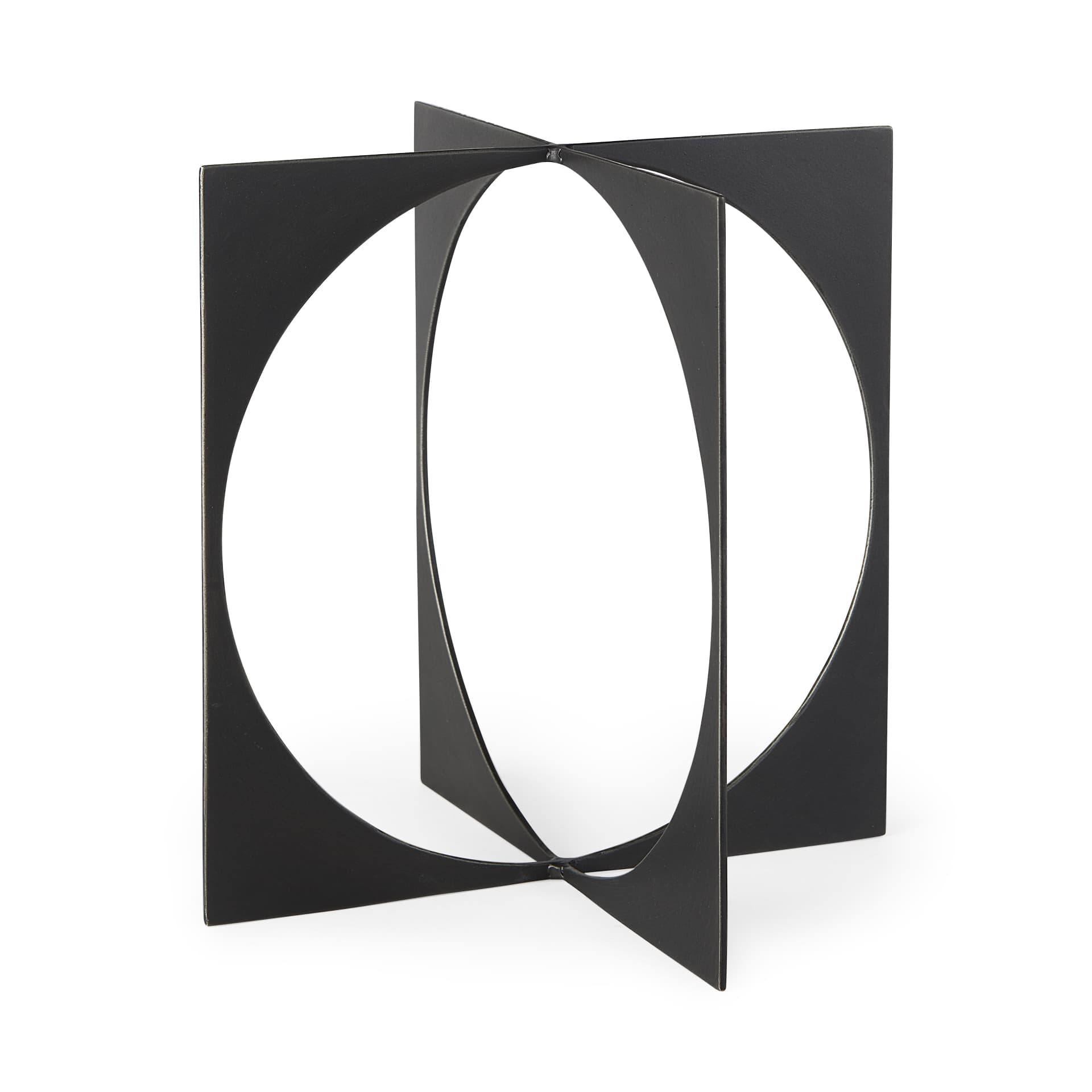 Lima Gunmetal Iron Large Decorative Object — product photograph
