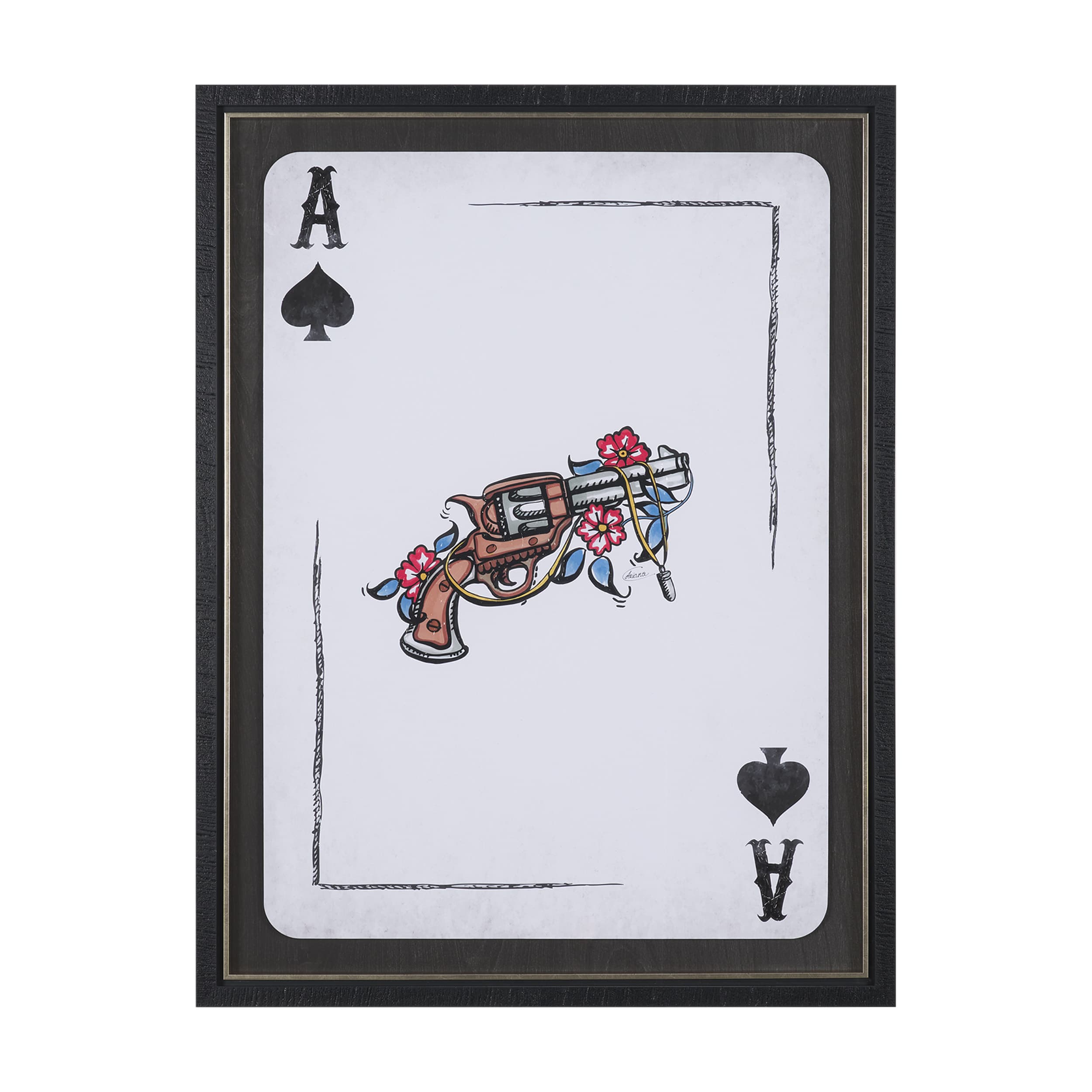 Wild West I by Mercana Studio Textured Framed Artwork Matted under Glass — product photograph