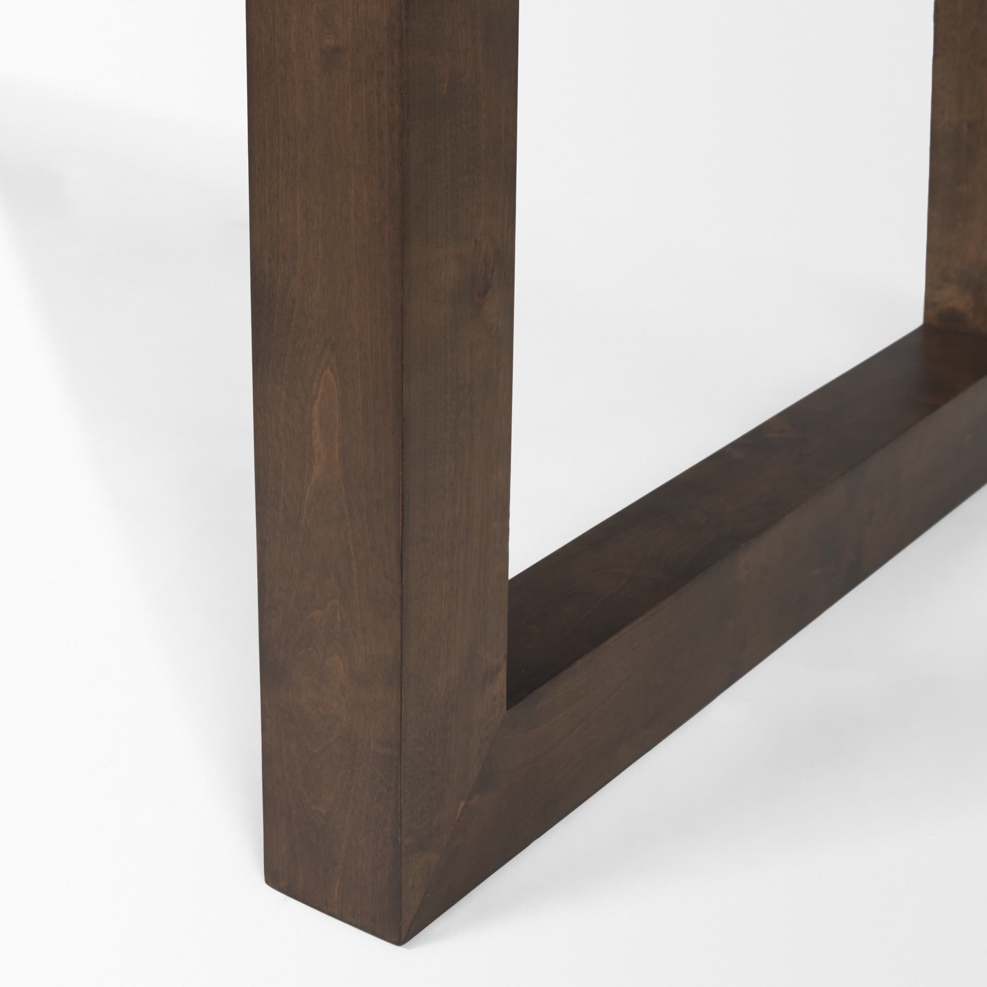 Takota 106.3"L x 39.3"W Rectangular Extendable Dining Table | Modern | Dark Brown Wood | Seats 8 — product photograph