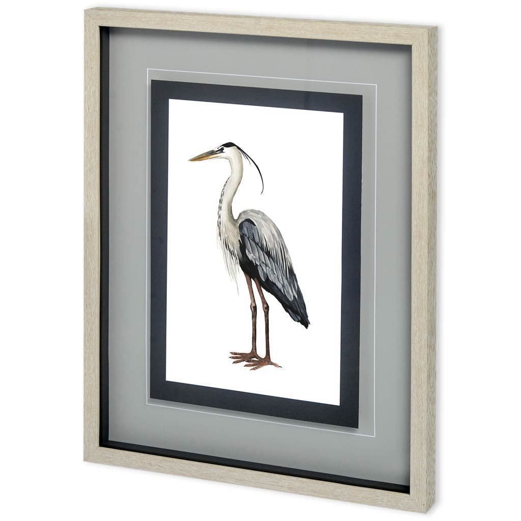 Custom Sea Bird I by Grace Popp a Framed Art Print Matted under Glass — product photograph
