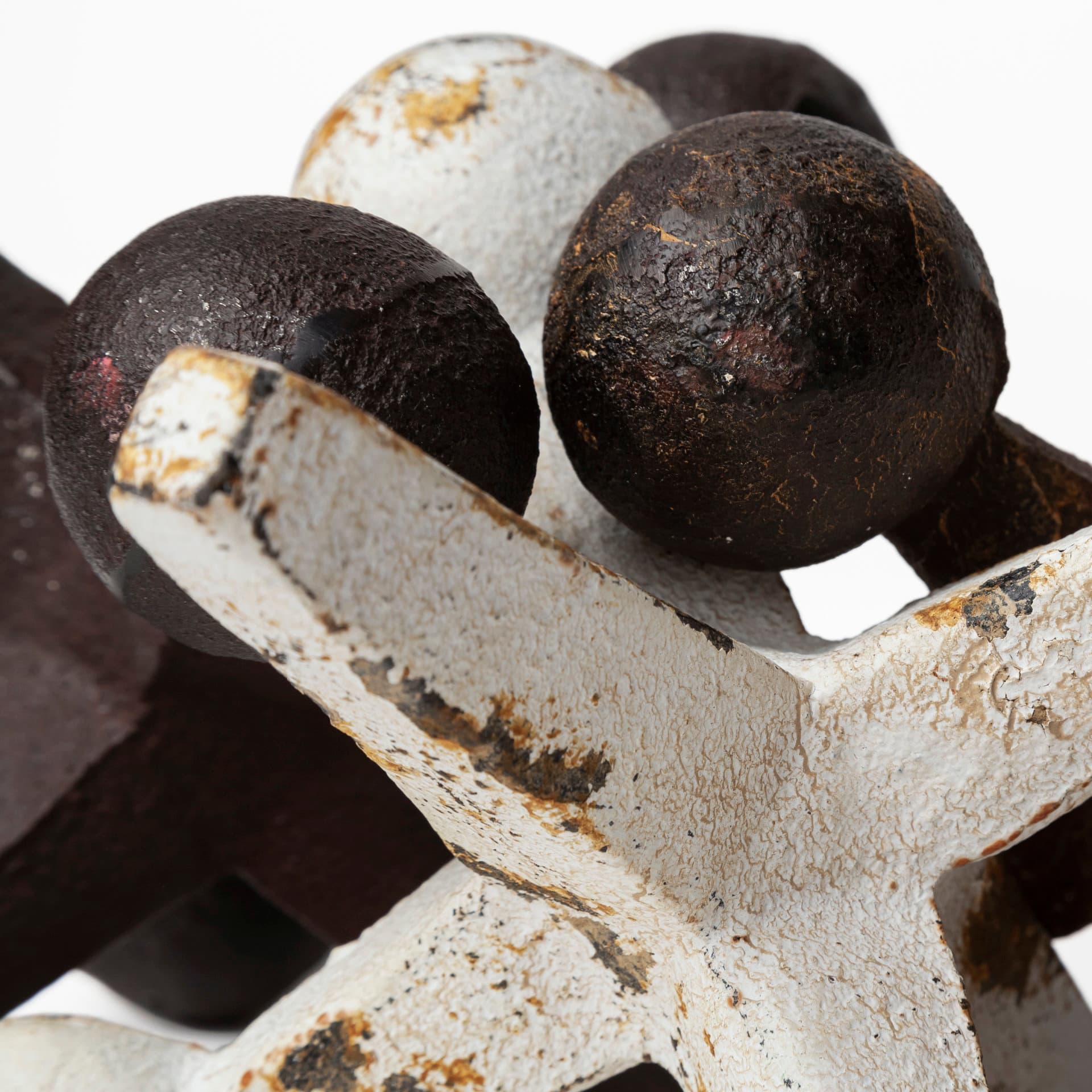 Jax Set of 3 8L x 7W Cast Iron Metal Jacks — product photograph
