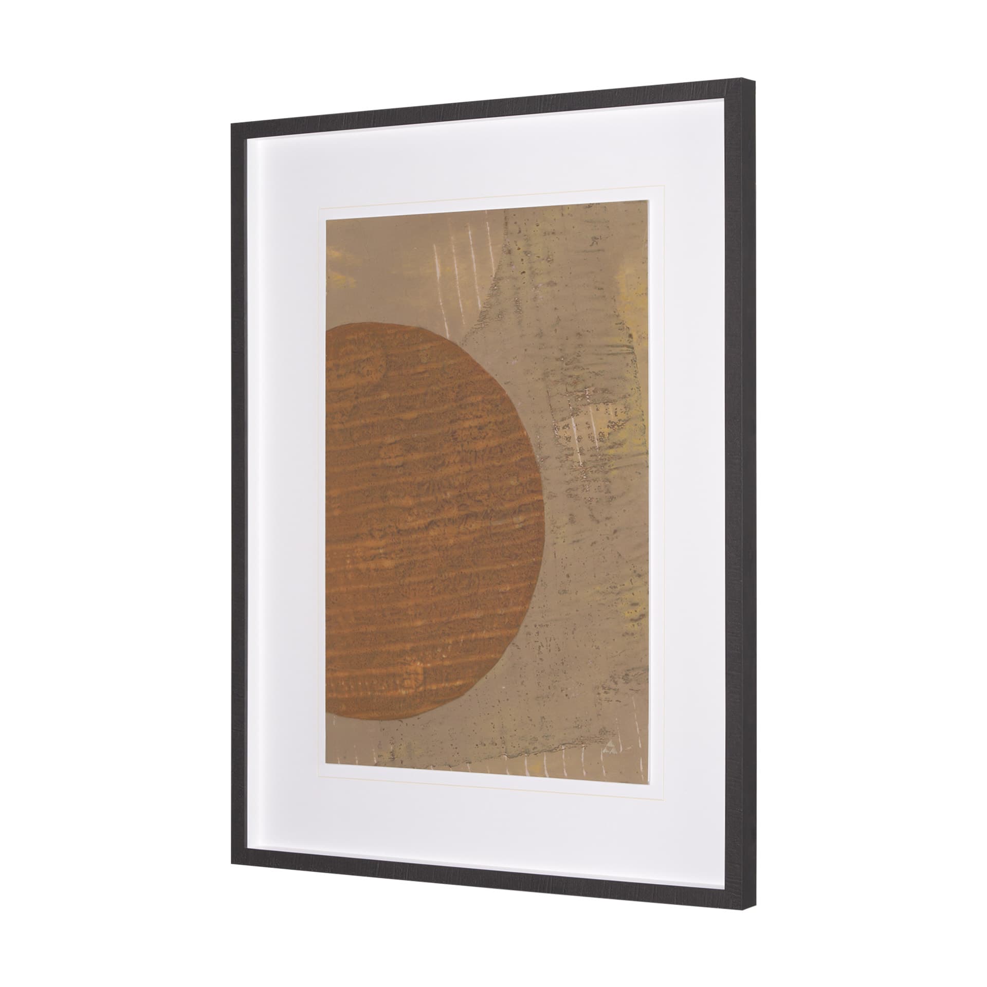 Eclipse II by Mercana Studio a Hand Embellished Framed Art Print Matted under Glass — product photograph