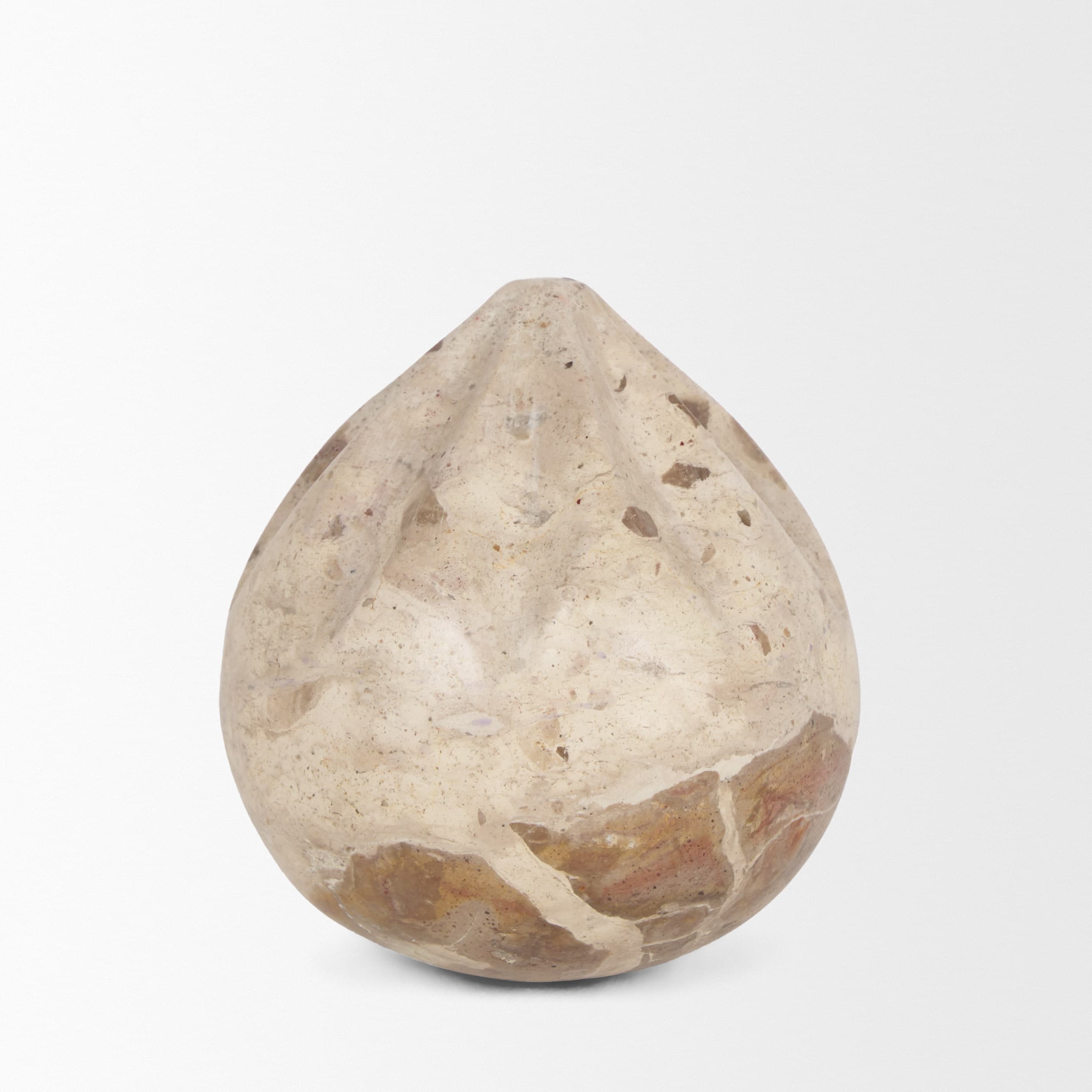 Caprie Small Beige Marble Decorative Juice Squeezer — product photograph
