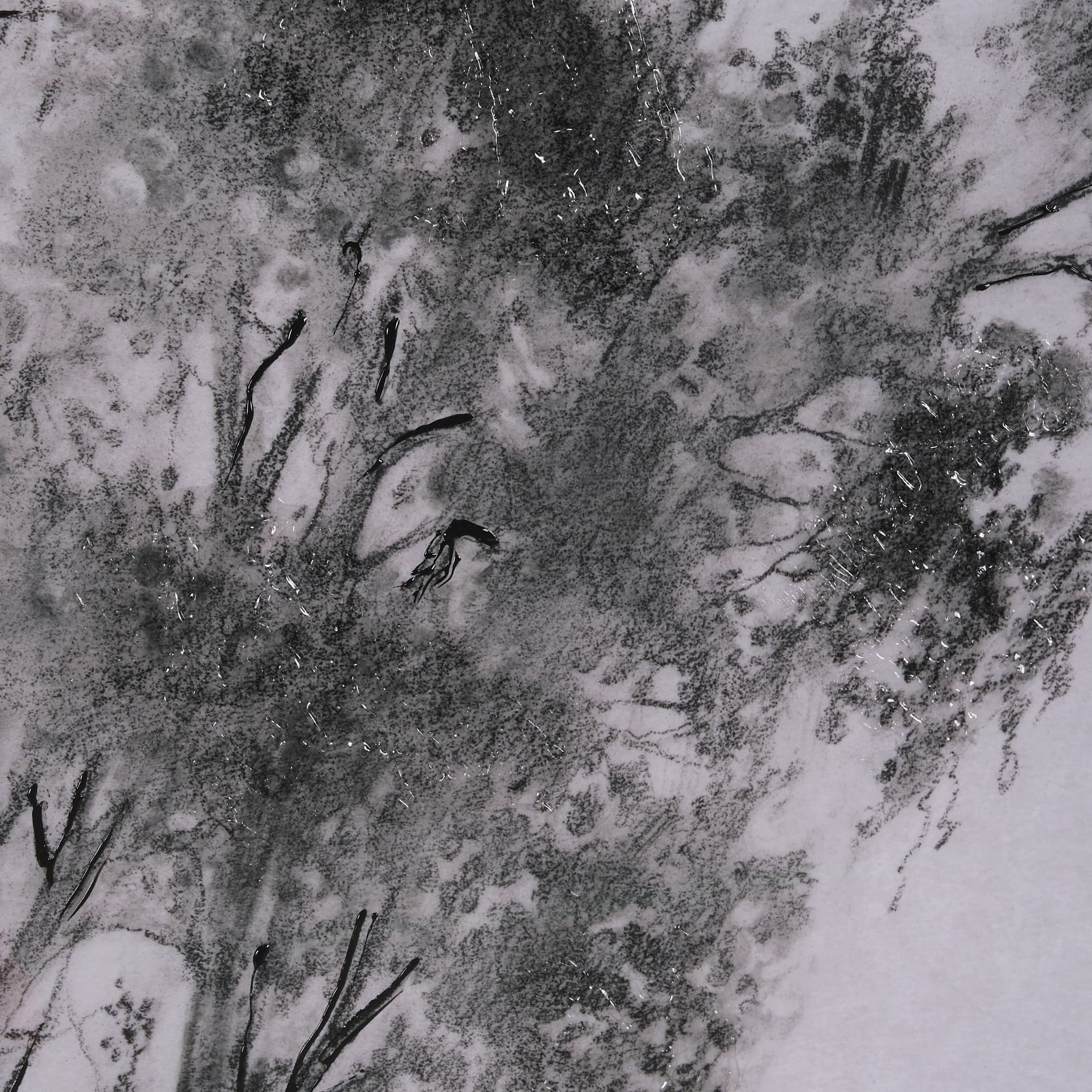 Serene View by Mercana Studio a Hand Embellished Textured Framed Art Print Matted under Glass — product photograph
