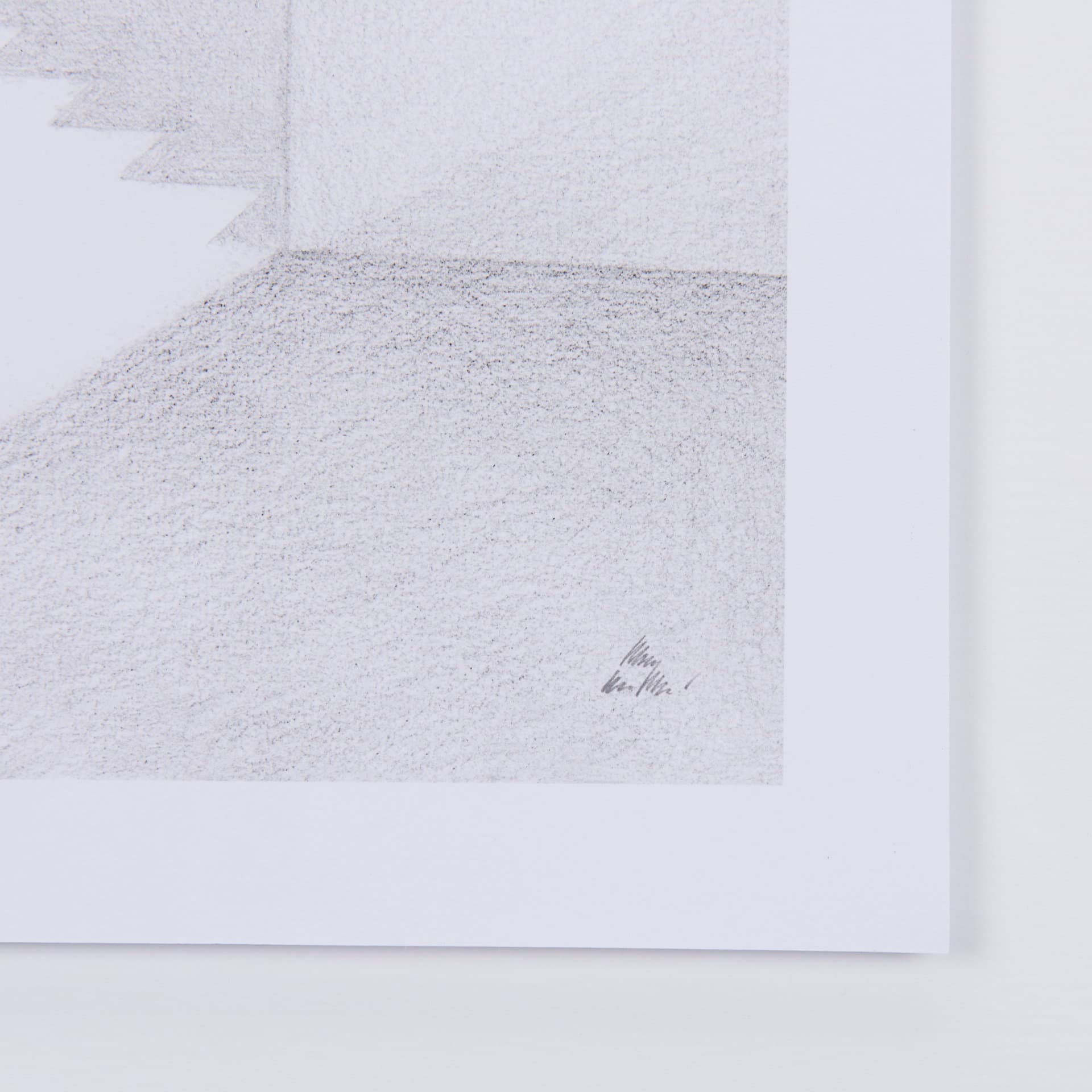 Corridor IV by Mercana Studio a Hand Embellished Textured Framed Art Print Matted under Glass — product photograph