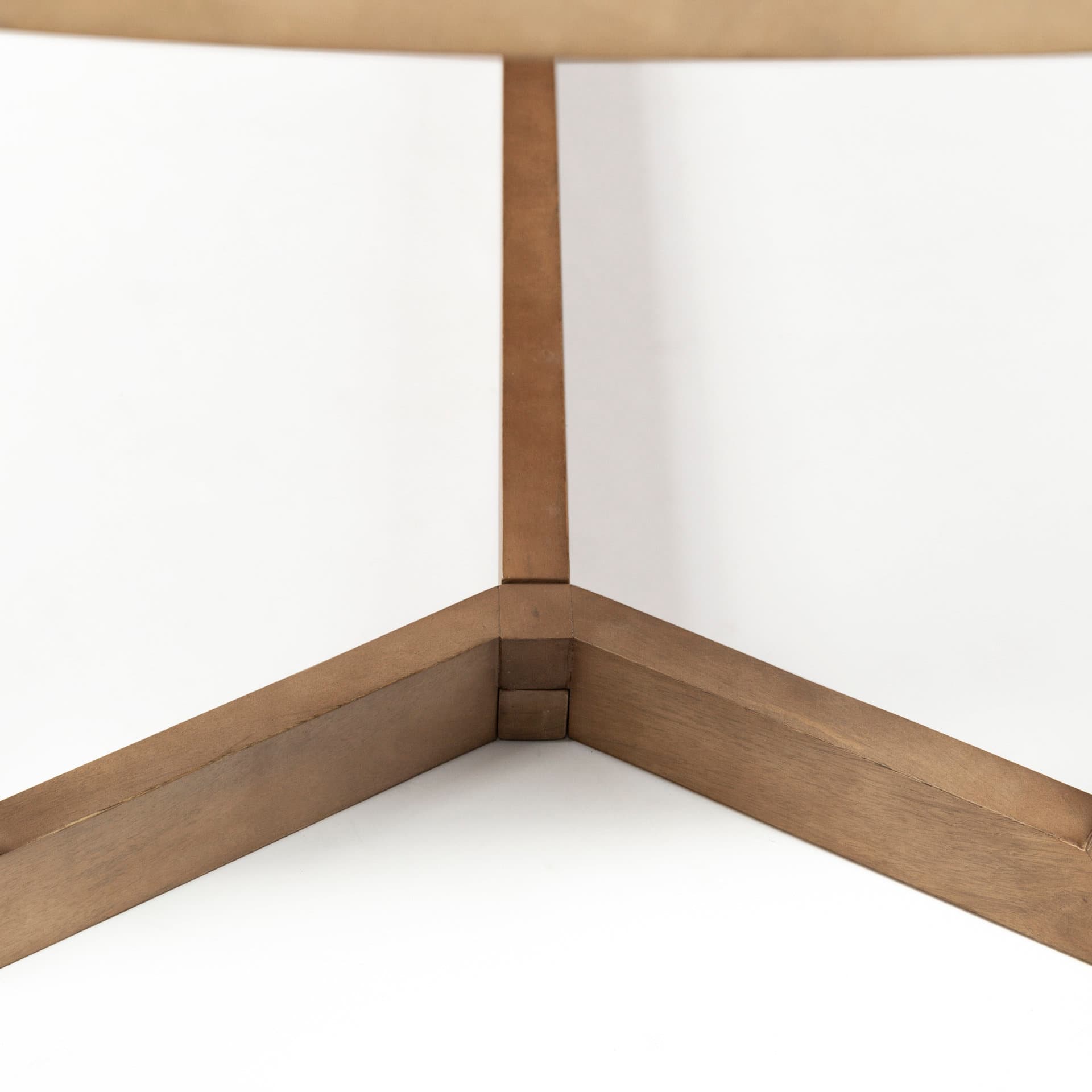 Denver 92"L x 39"W Rectangular Dining Table | Modern | Brown Wood | Seats 6 — product photograph
