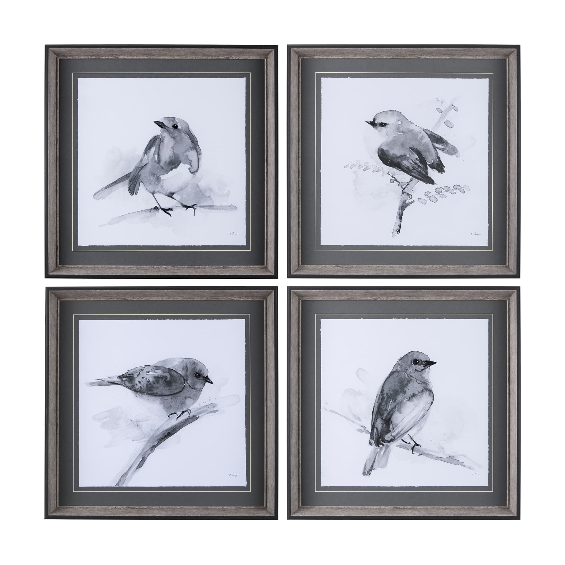 Rifleman BW II by Mercana Studio a Hand Embellished Textured Framed Art Print Matted under Glass — product photograph