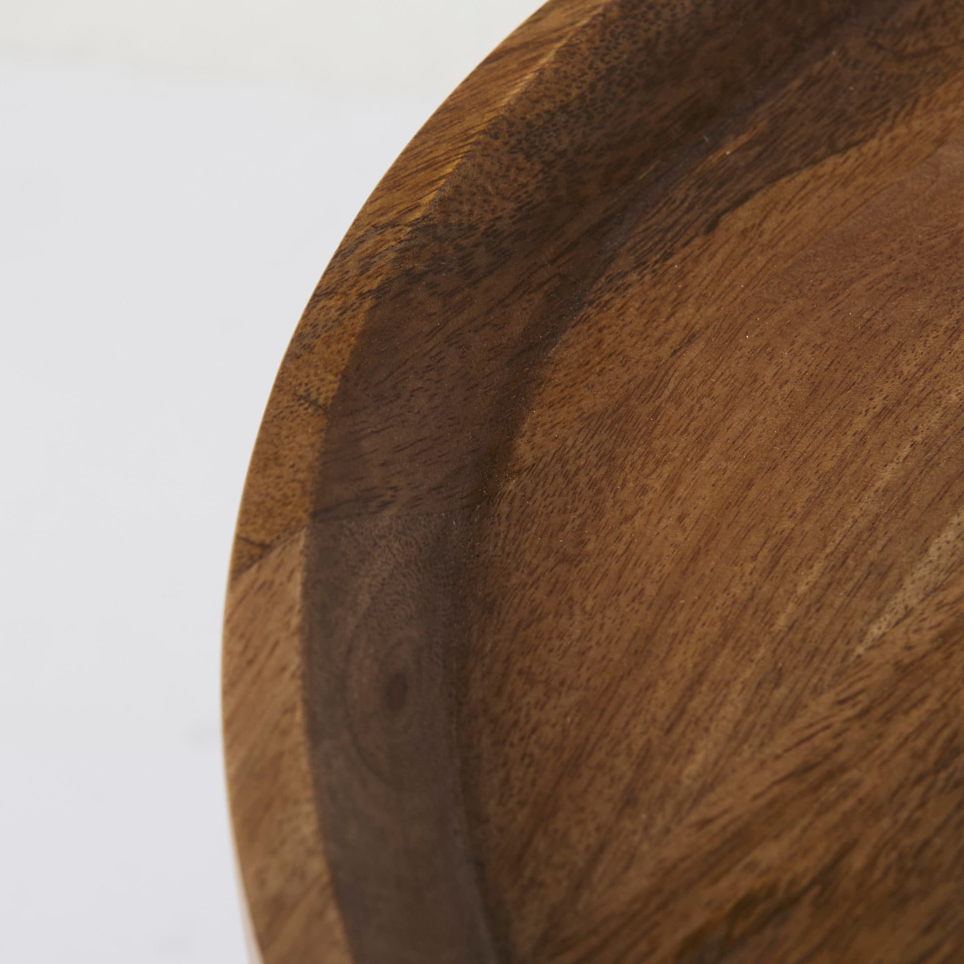 Marquisa (Set of 2) 22.5L x 22.5W x 20.8H Light Brown Wood W/ Black Metal Base Nesting Side Tables — product photograph