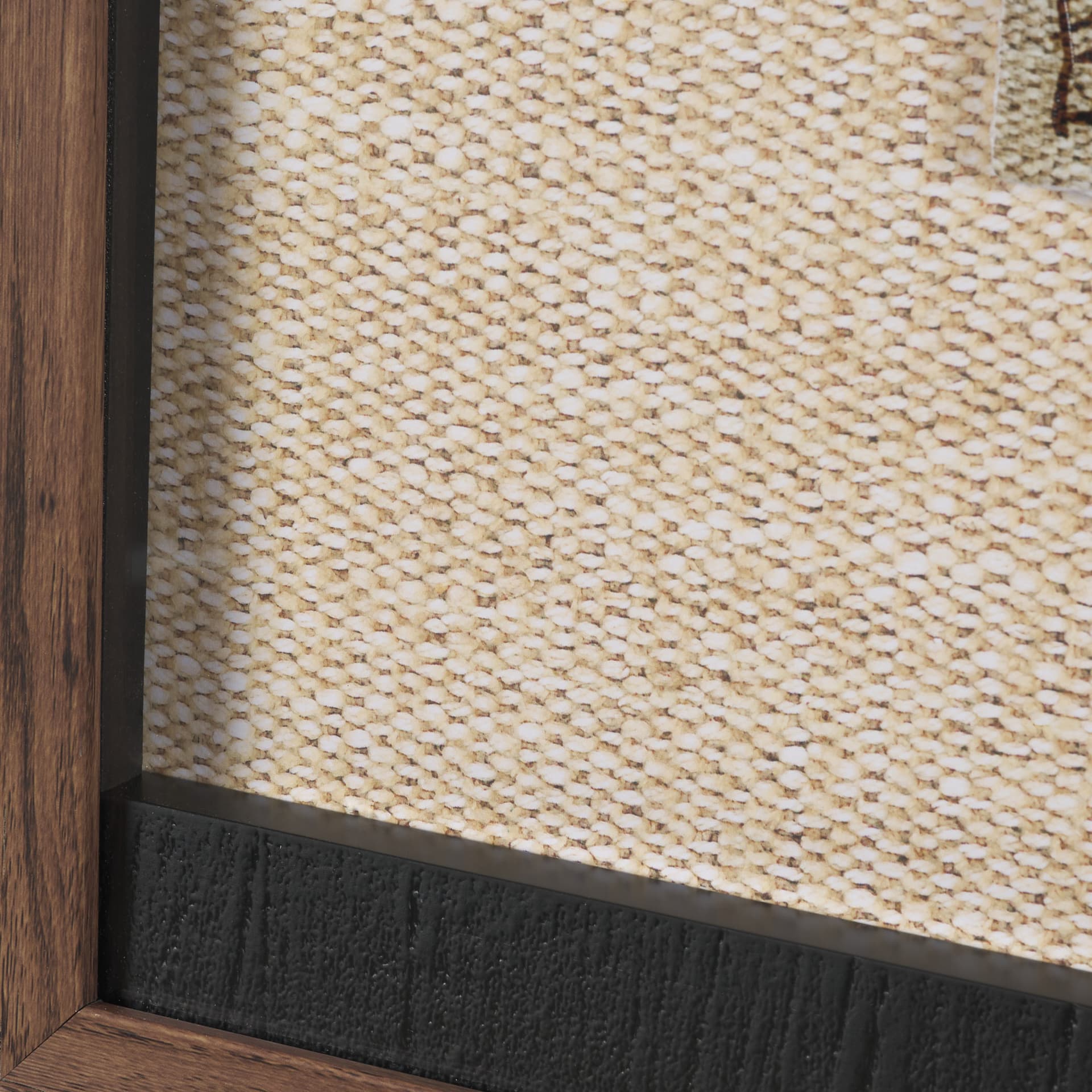 Mythical Jungle II by Mercana Studio Hand Embelished Textured Framed Artwork Matted under Glass — product photograph