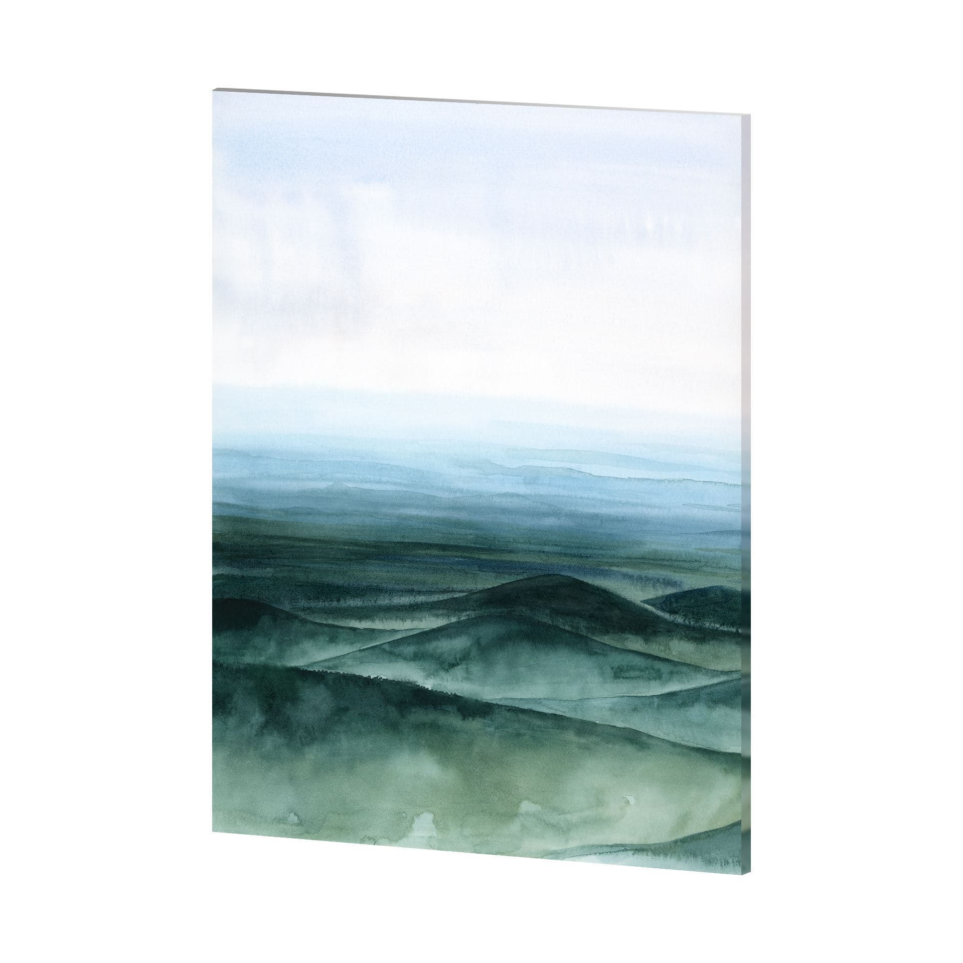 Plane View II by Grace Popp a Hand Embellished Textured Canvas — product photograph