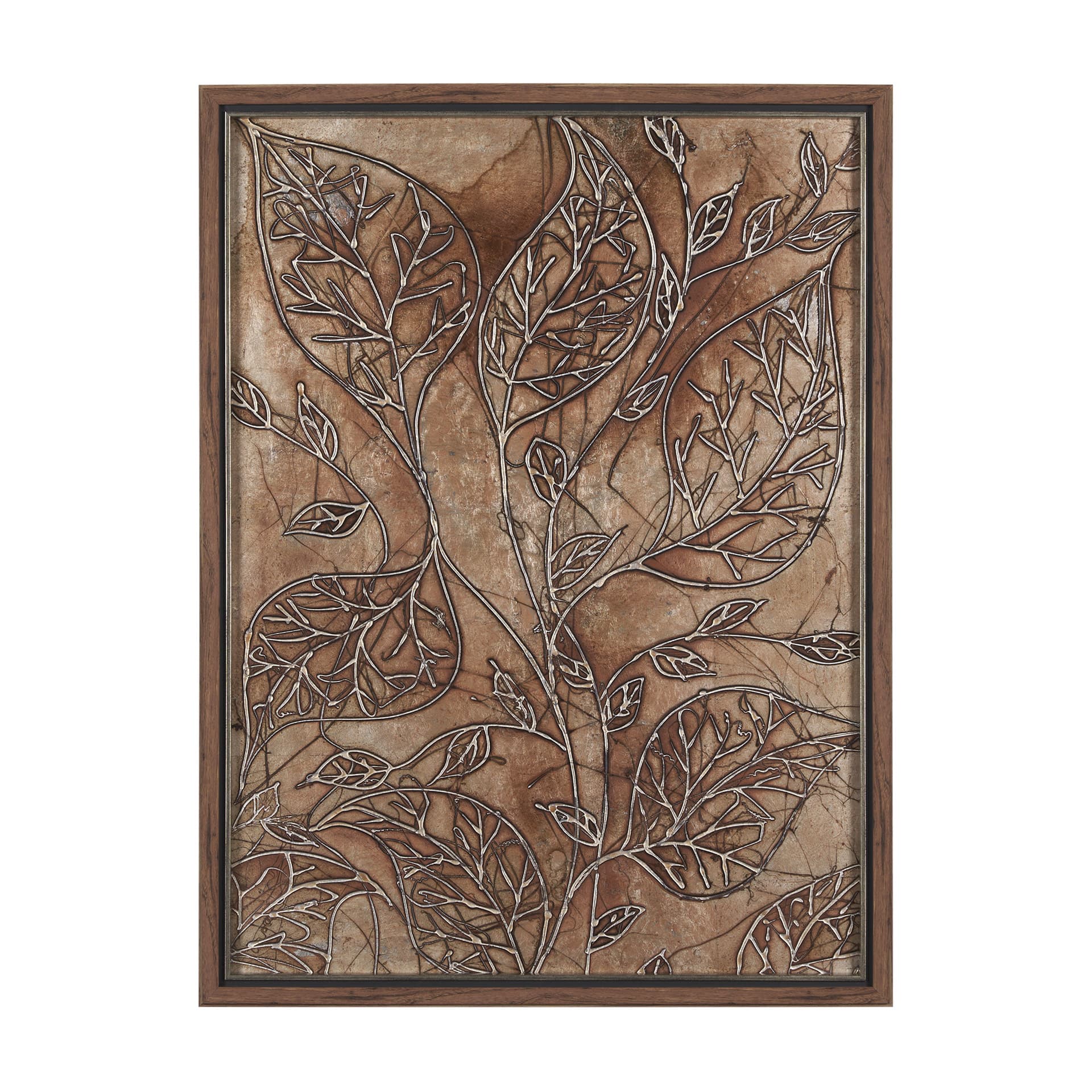 Bronze Beauty II by Studio M a handmade Original Framed 3D Textured Artwork — product photograph