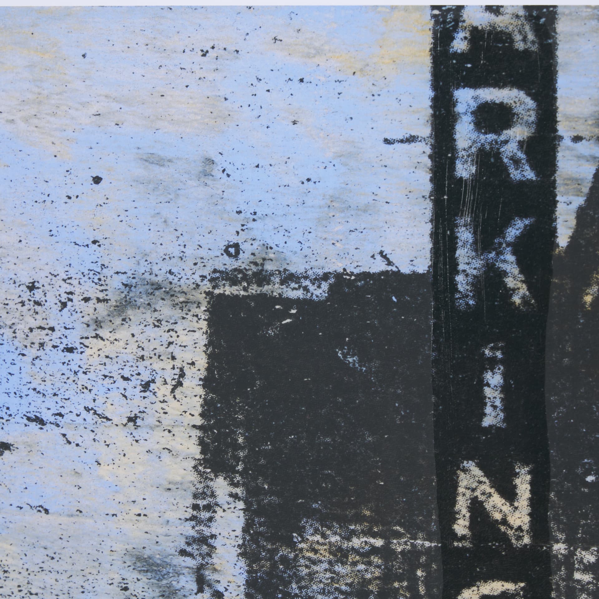 City Vibe II by Mercana Studio a Hand Embellished Textured Framed Art Print Matted under Glass — product photograph