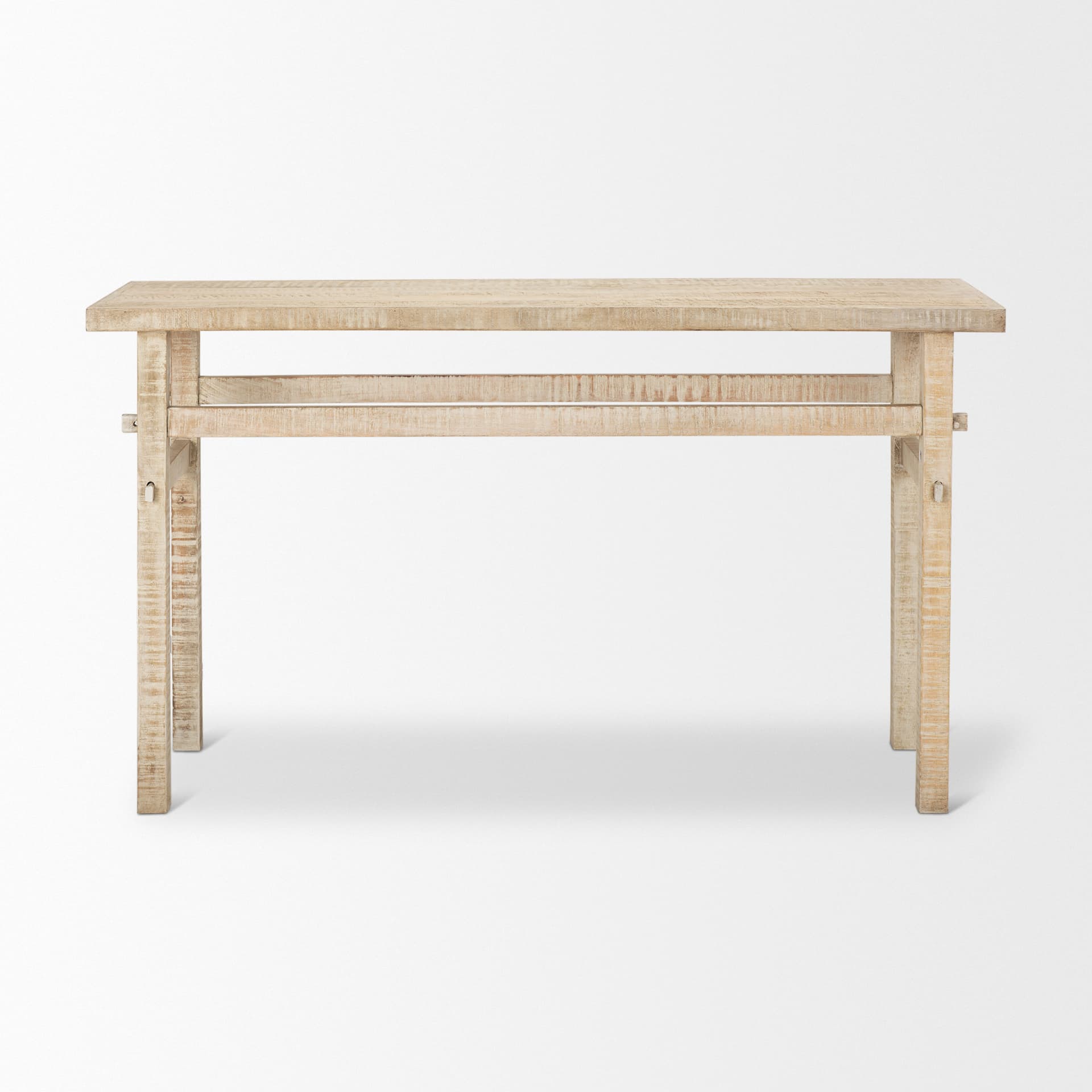 Rosie 54" Blonde Wood Console Table — product photograph
