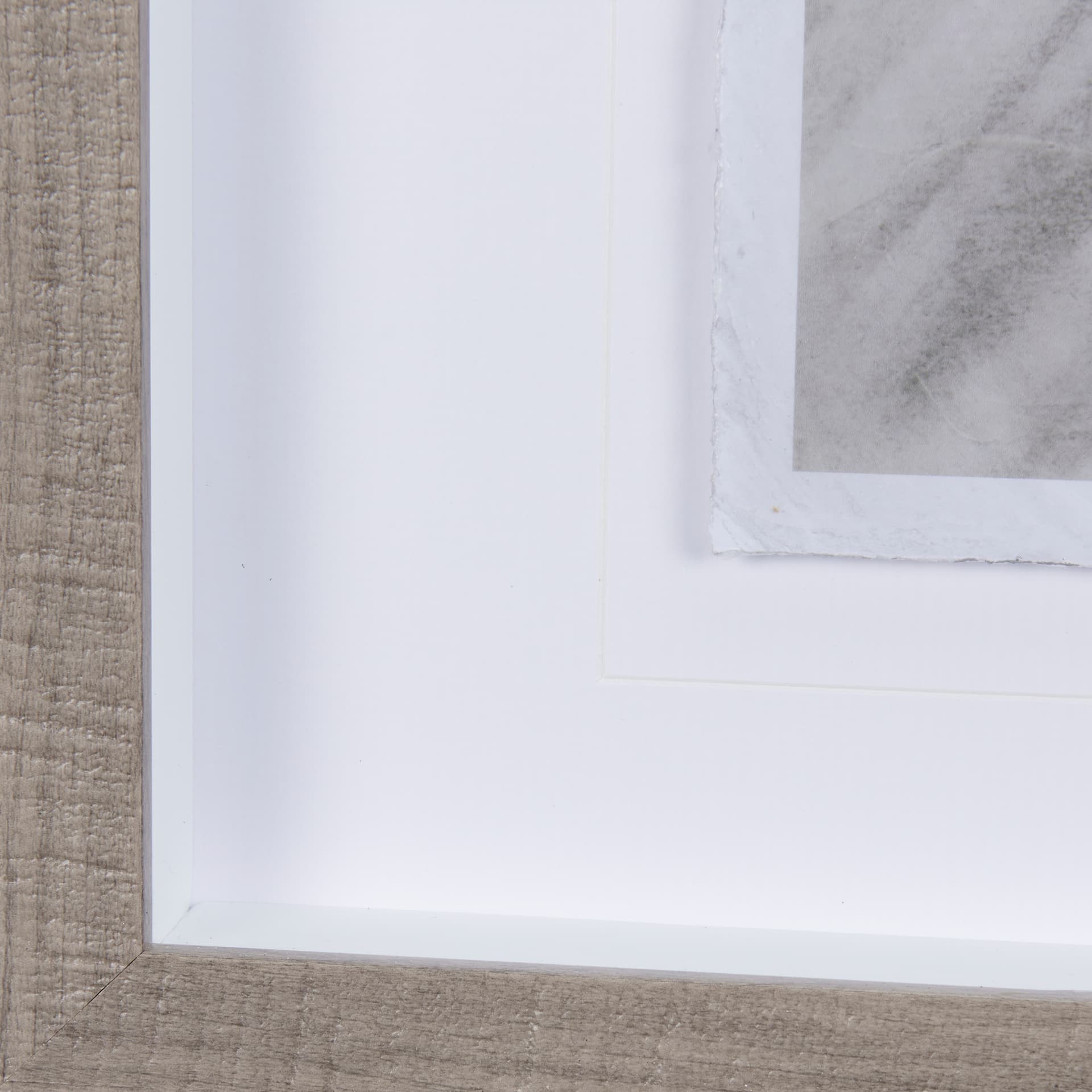 Light Shadows I by Mercana Studio a Hand Embellished Textured Framed Art Print Matted under Glass — product photograph
