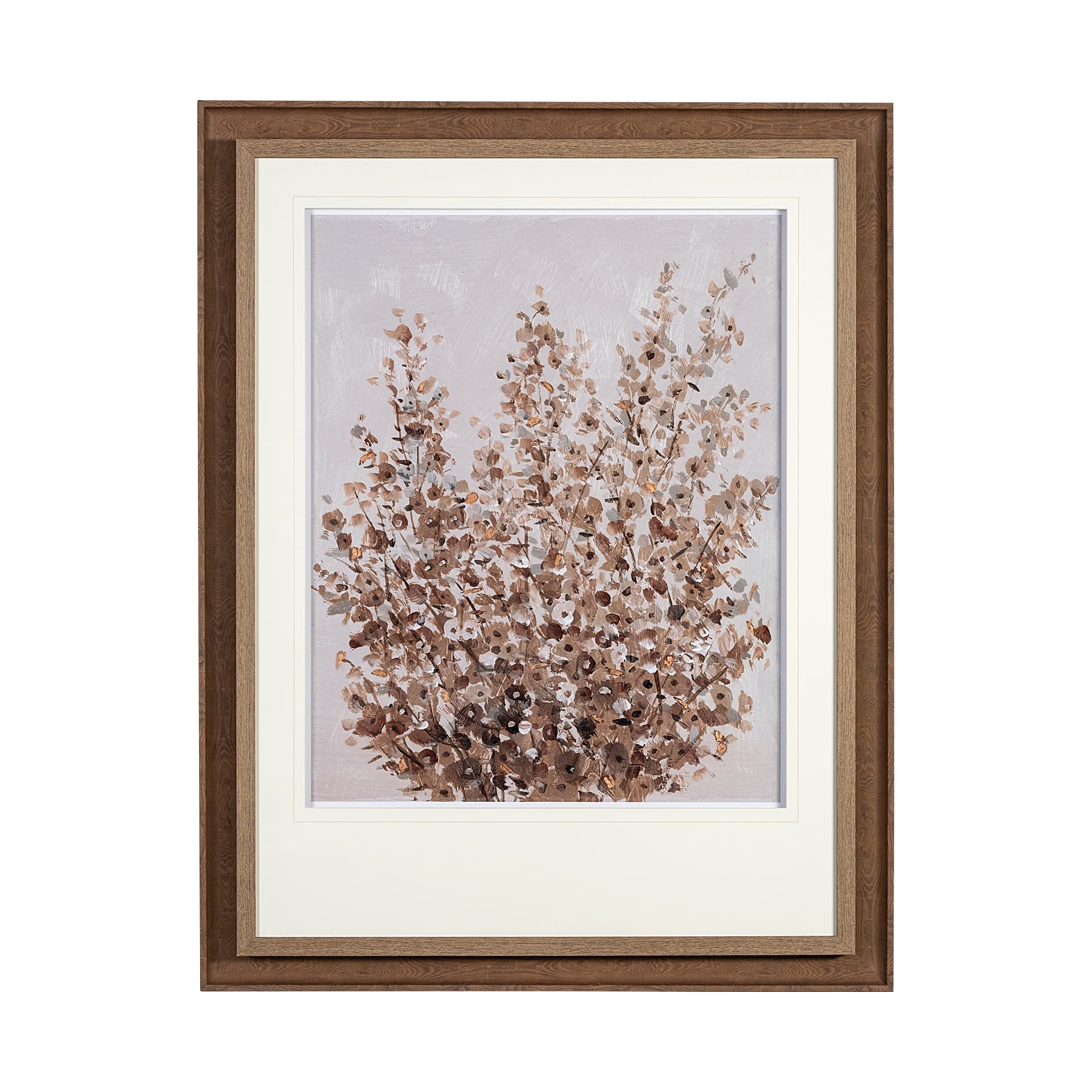 Rustic Wildflowers I by Tim OToole a Framed Art Print Matted under Glass — product photograph