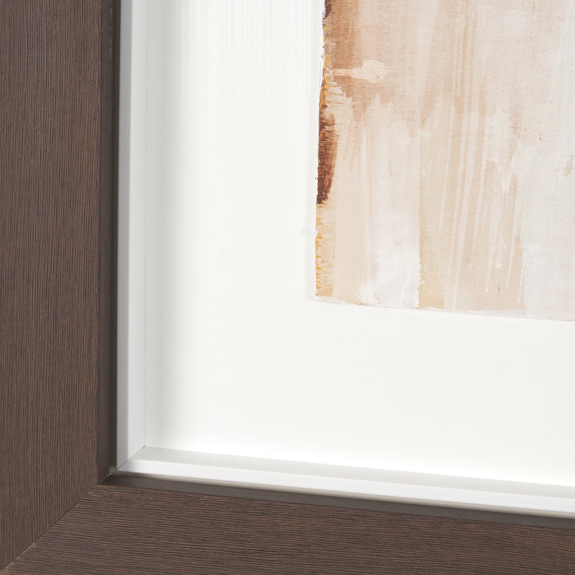 Red Rock View I by Studio M a handmade Original Framed 3D Textured Artwork under Glass — product photograph