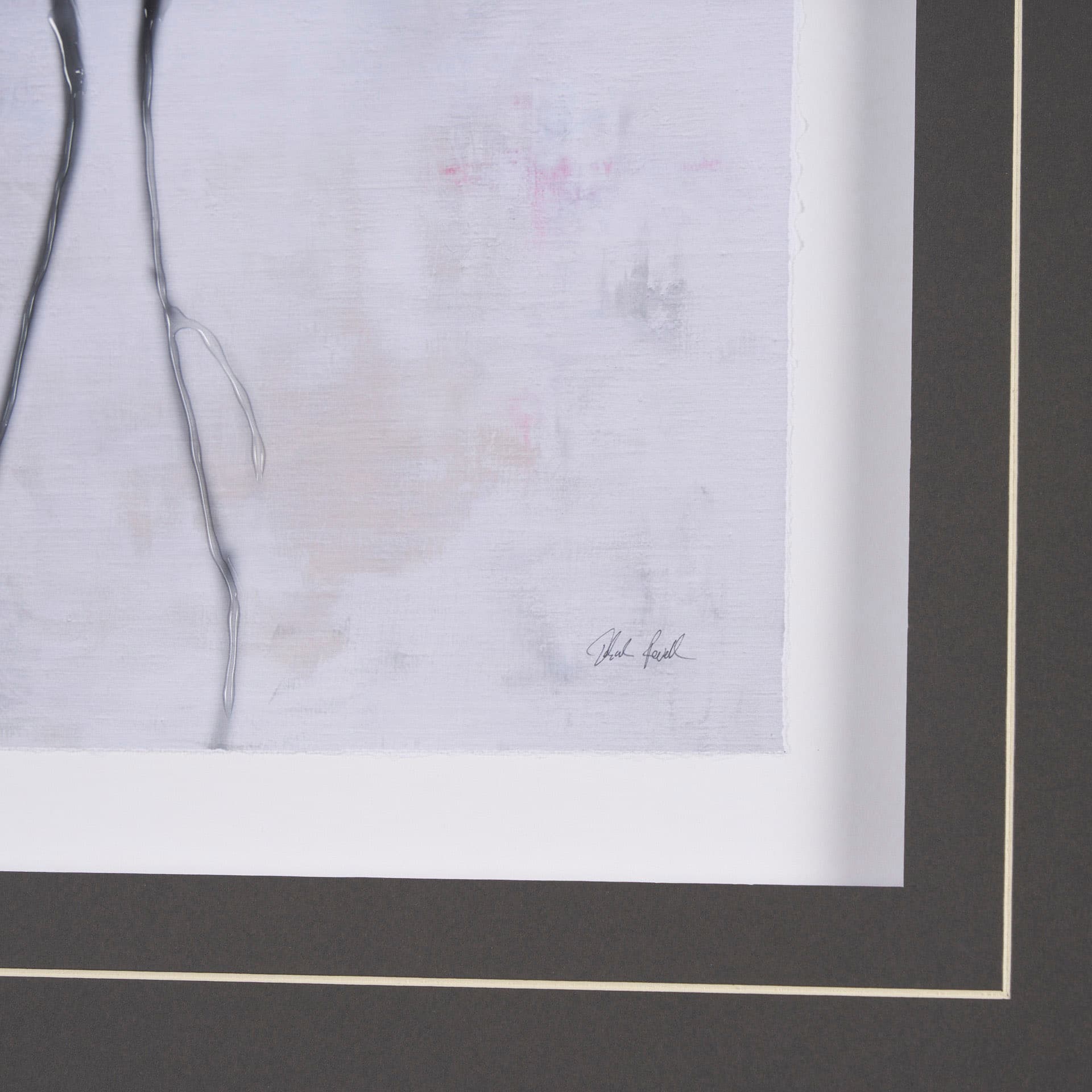 Wonderful Wildflowers VIII Neutral by Deborah Revell a Hand Embellished Framed Art Print Matted unde — product photograph