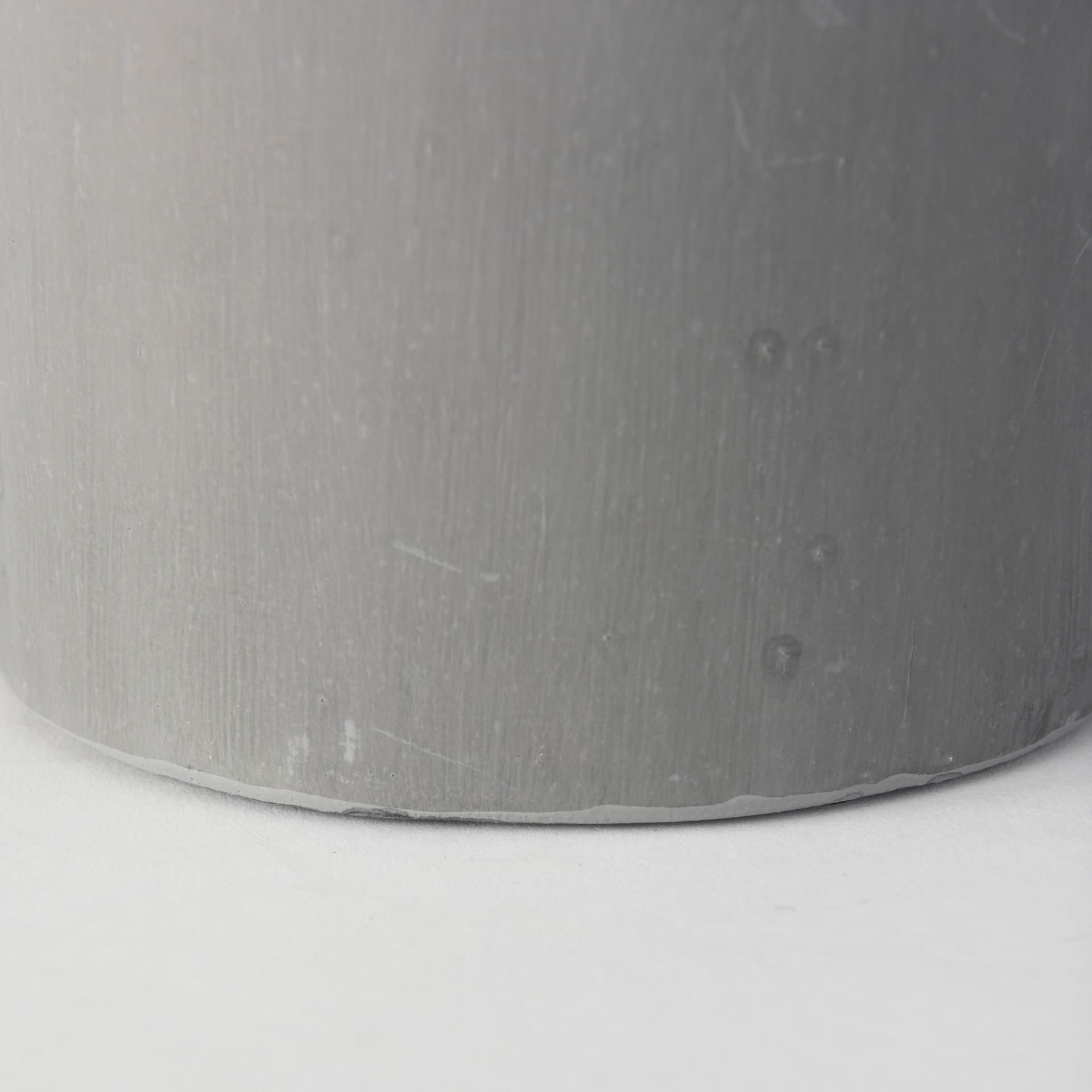 Burton 16.7H Large Two Tone Gray Ceramic Jug Vase — product photograph