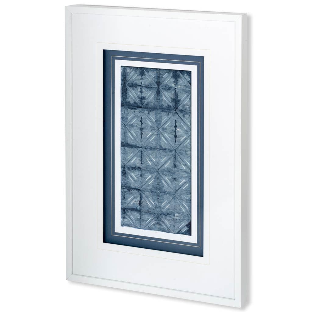 Shibori IV by Chariklia Zarris a Framed Art Print Matted under Glass — product photograph