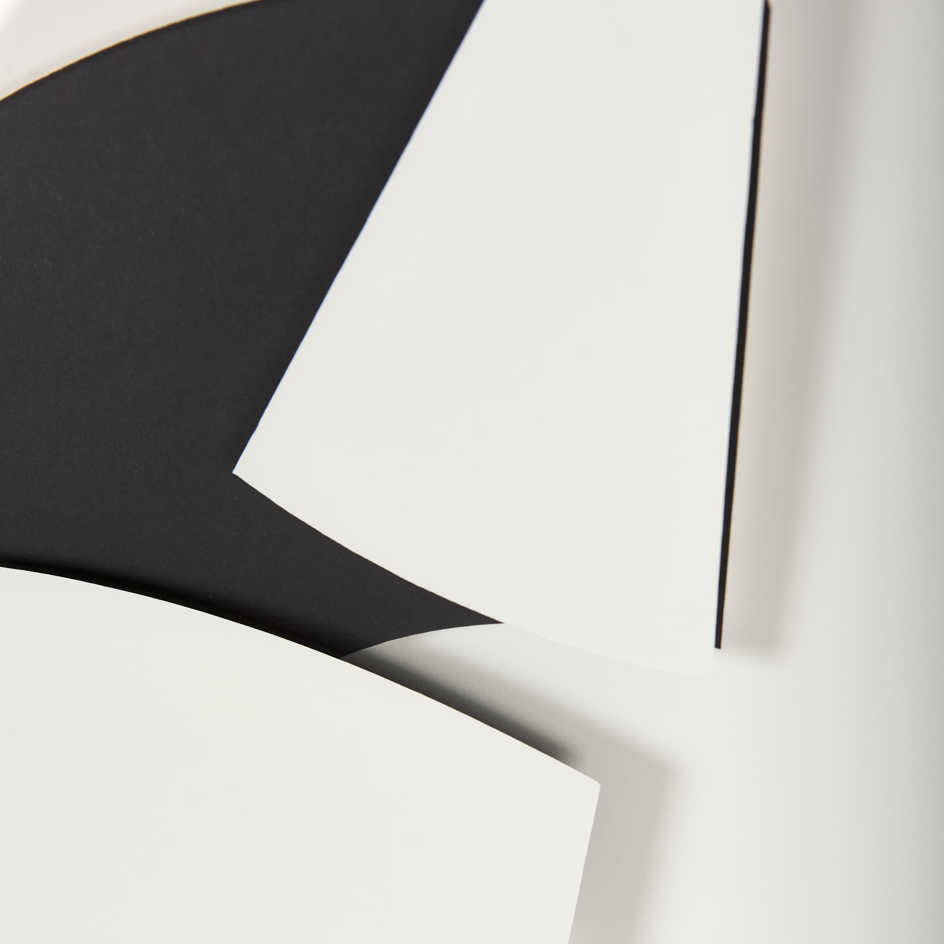 The Fold Paper II by Studio M a handmade Original Framed Artwork under Glass — product photograph