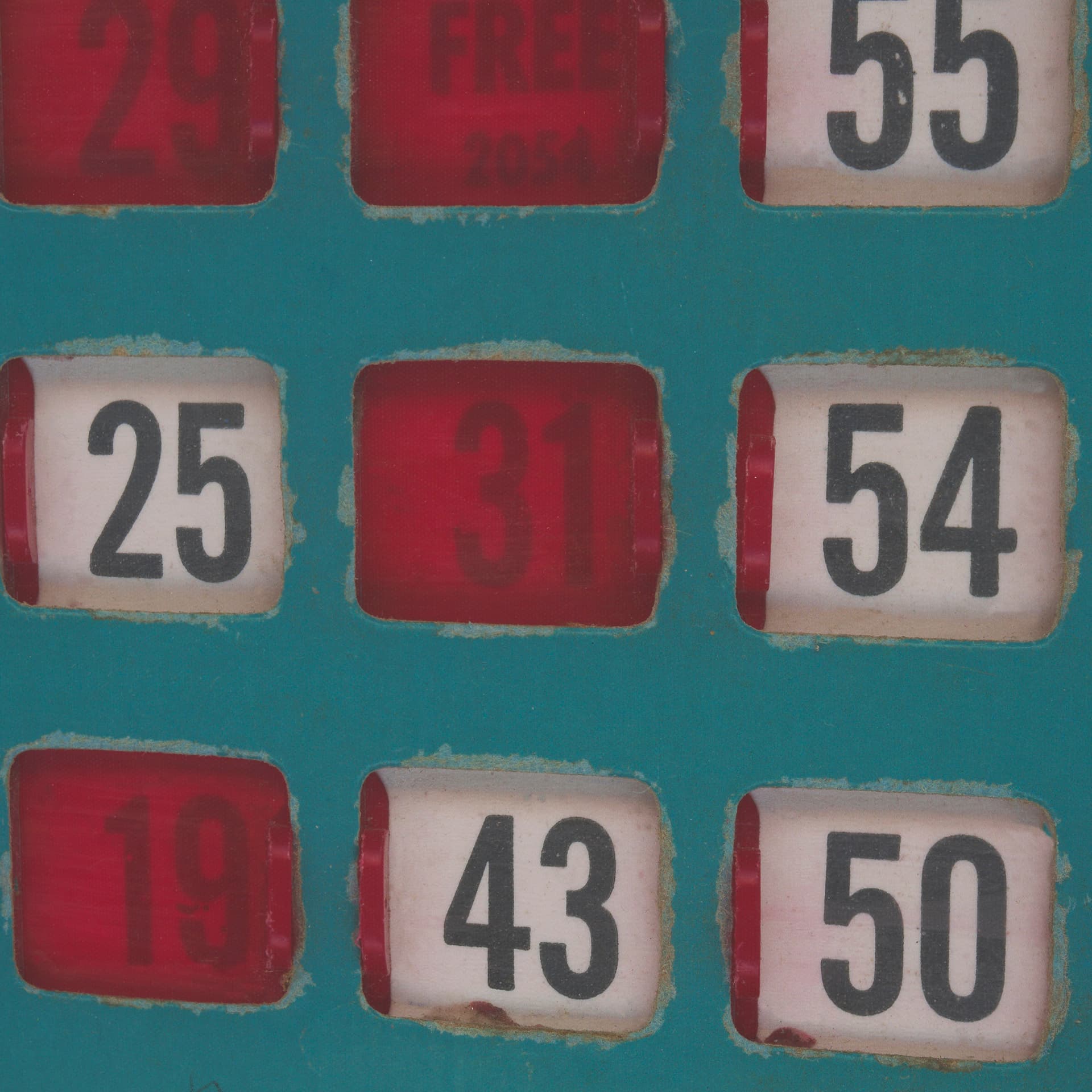 Chasing Numbers II by Zap Studio a Framed Art Print Matted under Glass — product photograph