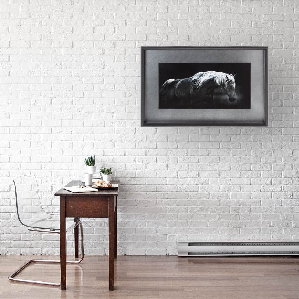 Bonnie Portrait by PHBurchett a Framed Photo Art Print Matted under Glass — product photograph