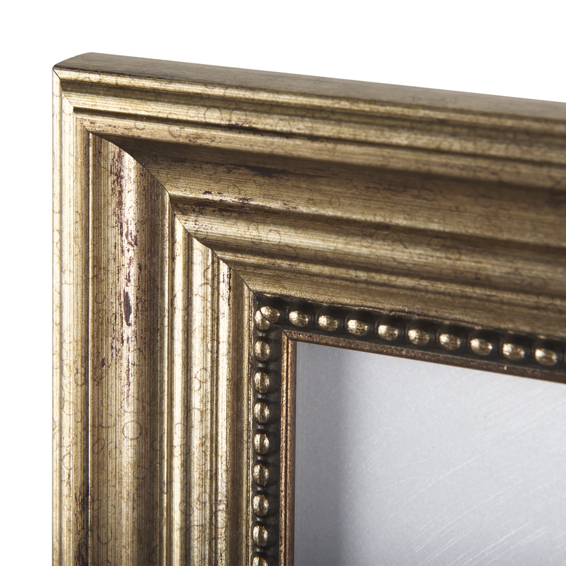 MENU I by Mercana Studio a Hand Embellished Textured Framed Art Print Matted under Glass — product photograph